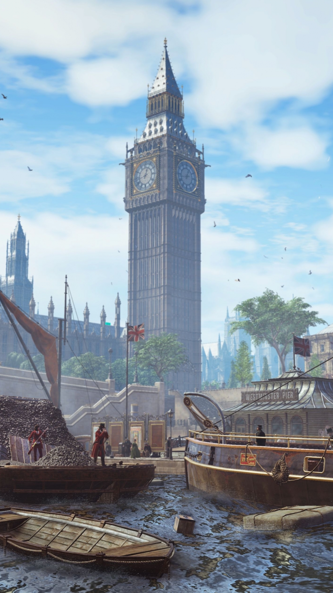 Скачати мобільні шпалери Assassin's Creed: Синдикат, Кредо Вбивці, Відеогра безкоштовно.