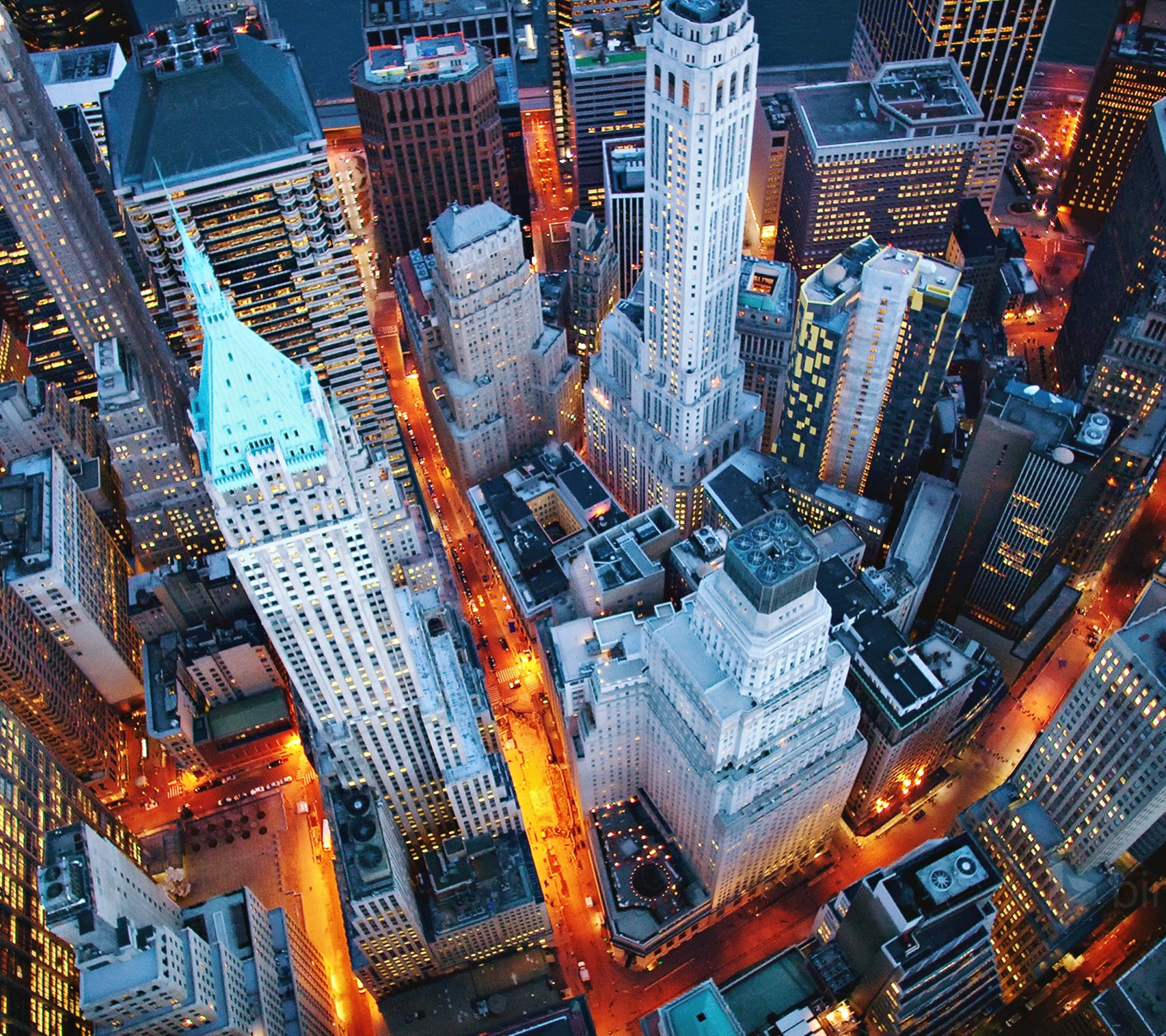 Free download wallpaper Cities, Night, City, Skyscraper, Building, Light, New York, Man Made on your PC desktop