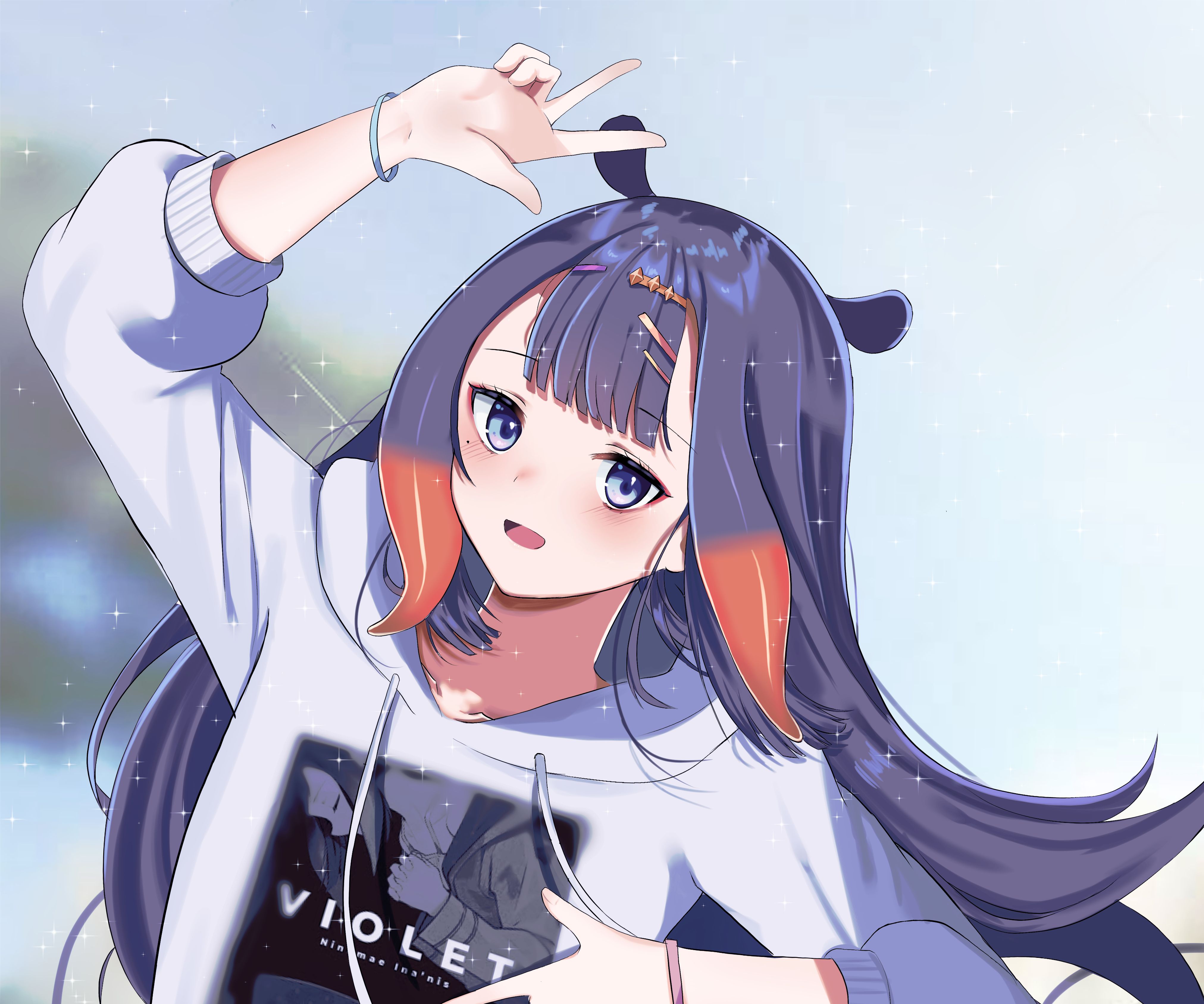 Free download wallpaper Anime, Virtual Youtuber, Hololive, Ninomae Ina'nis on your PC desktop