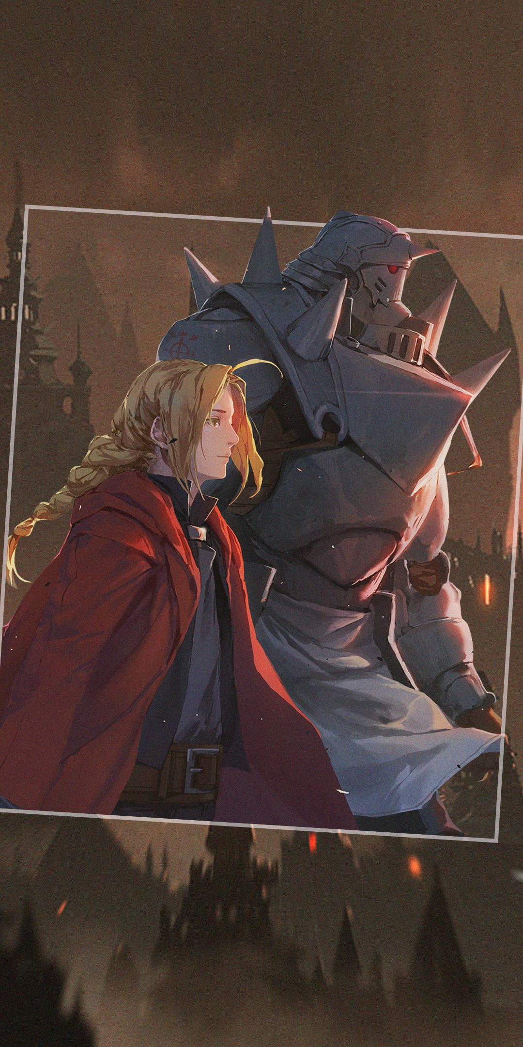 Download mobile wallpaper Anime, Fullmetal Alchemist, Edward Elric, Alphonse Elric for free.