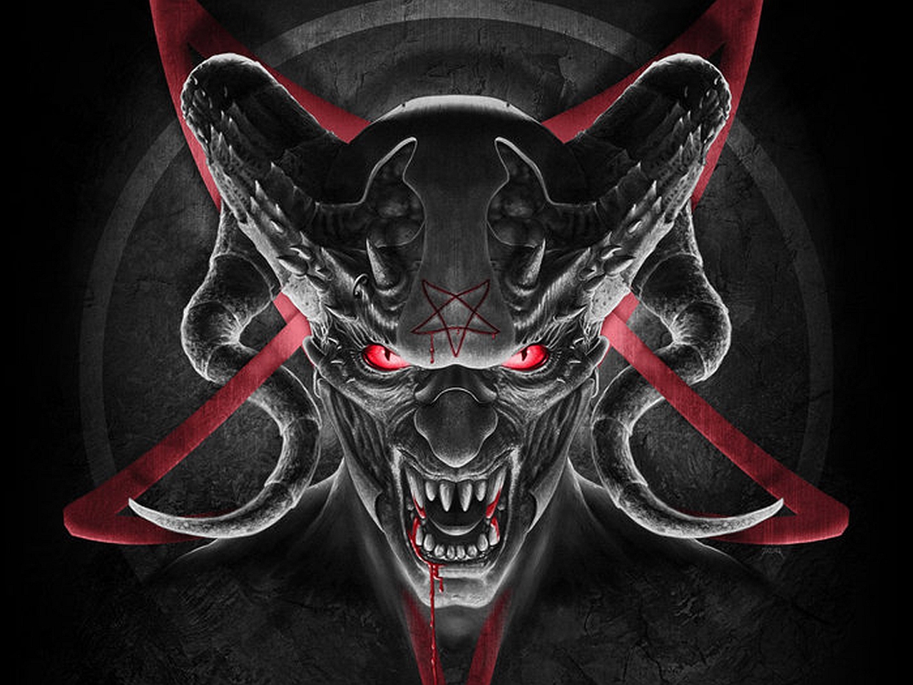 Download mobile wallpaper Dark, Demon for free.