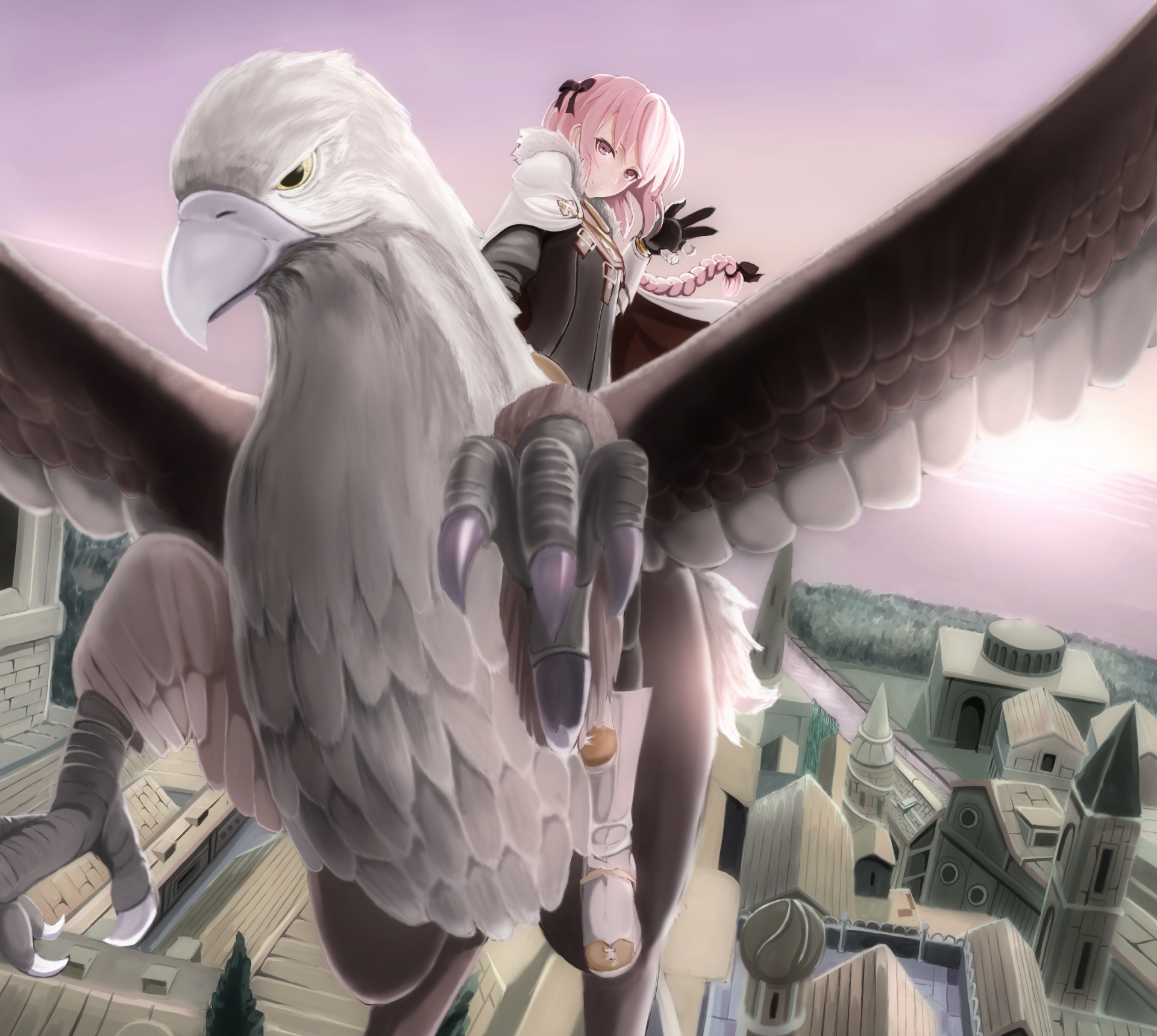 Free download wallpaper Anime, Bird, Fate/apocrypha, Astolfo (Fate/apocrypha), Fate Series on your PC desktop