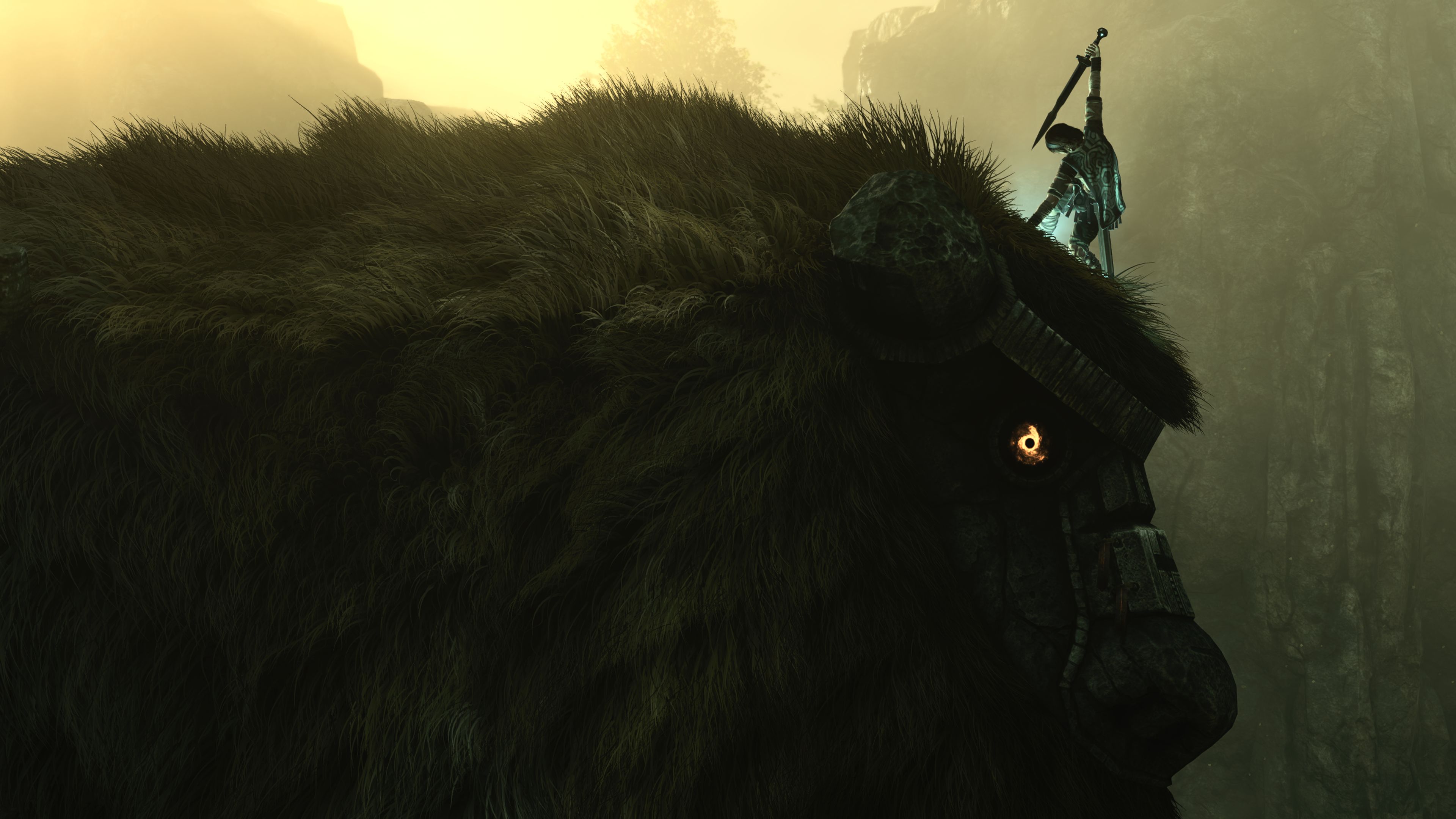 Download mobile wallpaper Giant, Video Game, Shadow Of The Colossus for free.