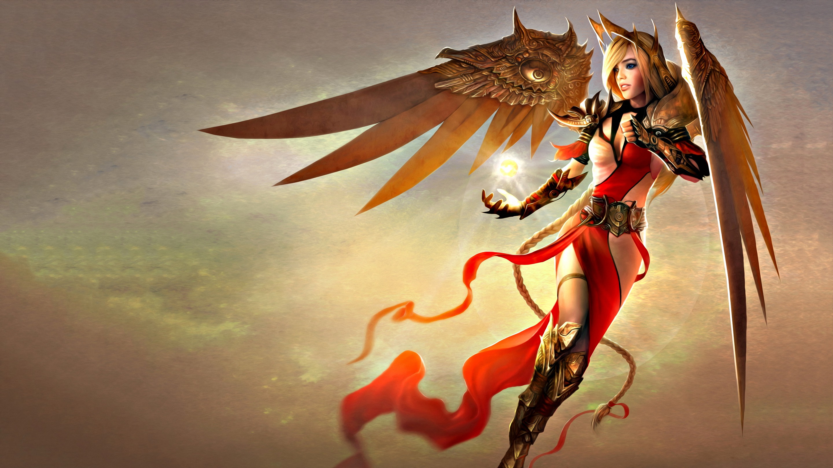 Download mobile wallpaper Fantasy, Angel, Angel Warrior for free.