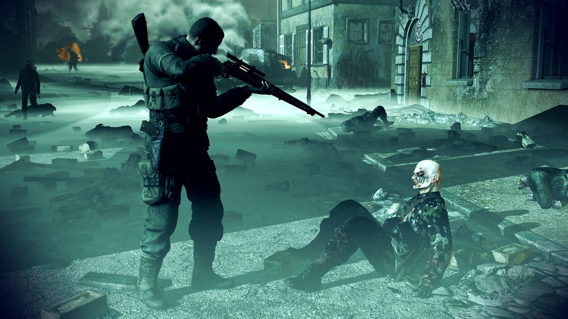 Melhores papéis de parede de Sniper Elite: Nazi Zombie Army para tela do telefone