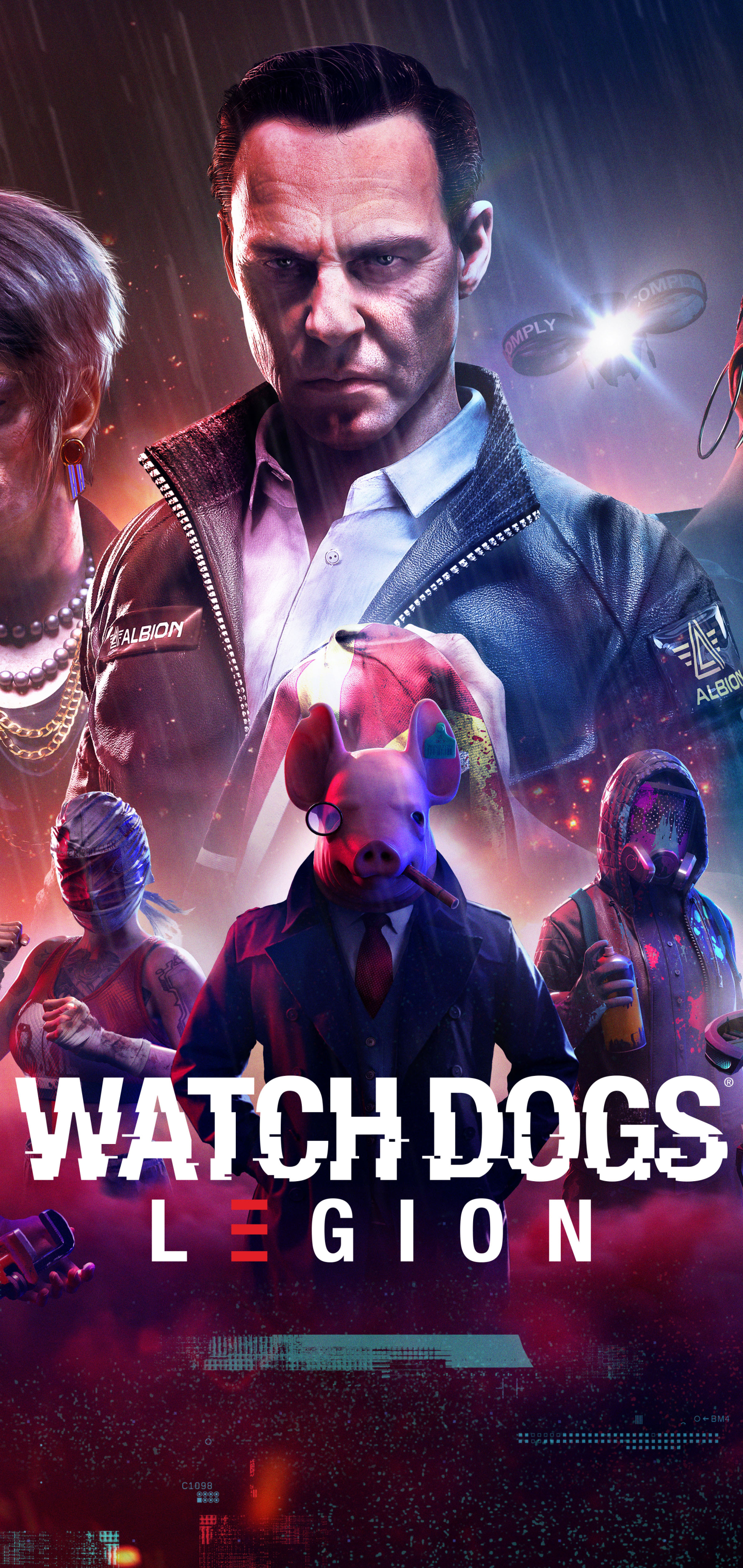 Handy-Wallpaper Watch Dogs, Computerspiele, Watch Dogs: Legion kostenlos herunterladen.