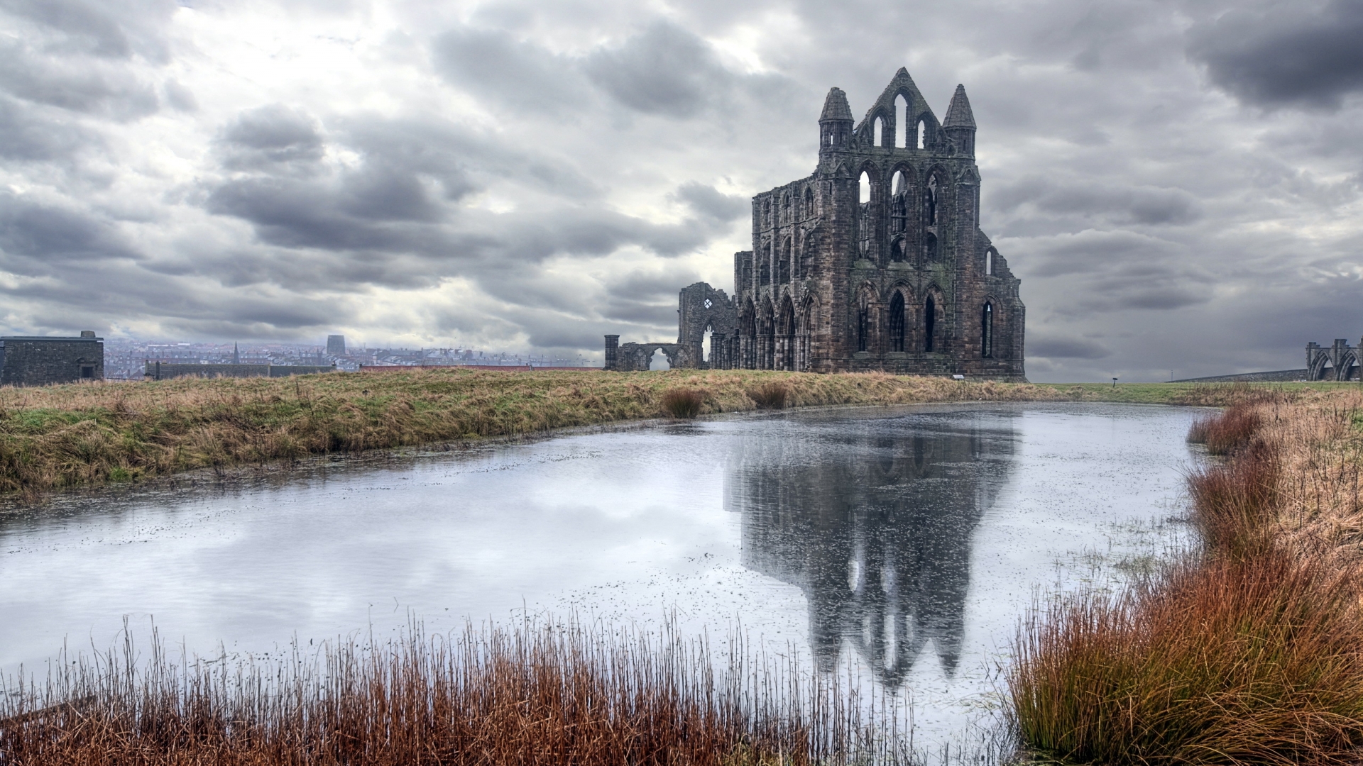 Télécharger des fonds d'écran Abbaye De Whitby HD