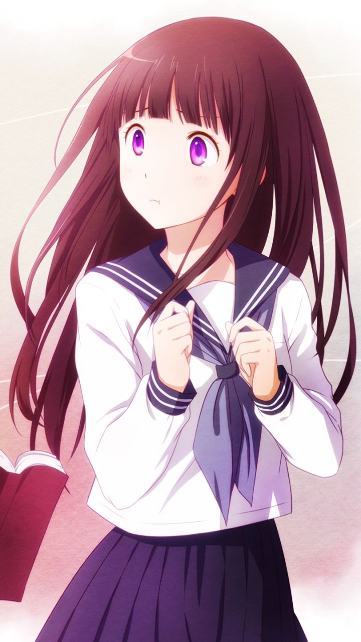 Download mobile wallpaper Anime, Eru Chitanda, Hyouka for free.