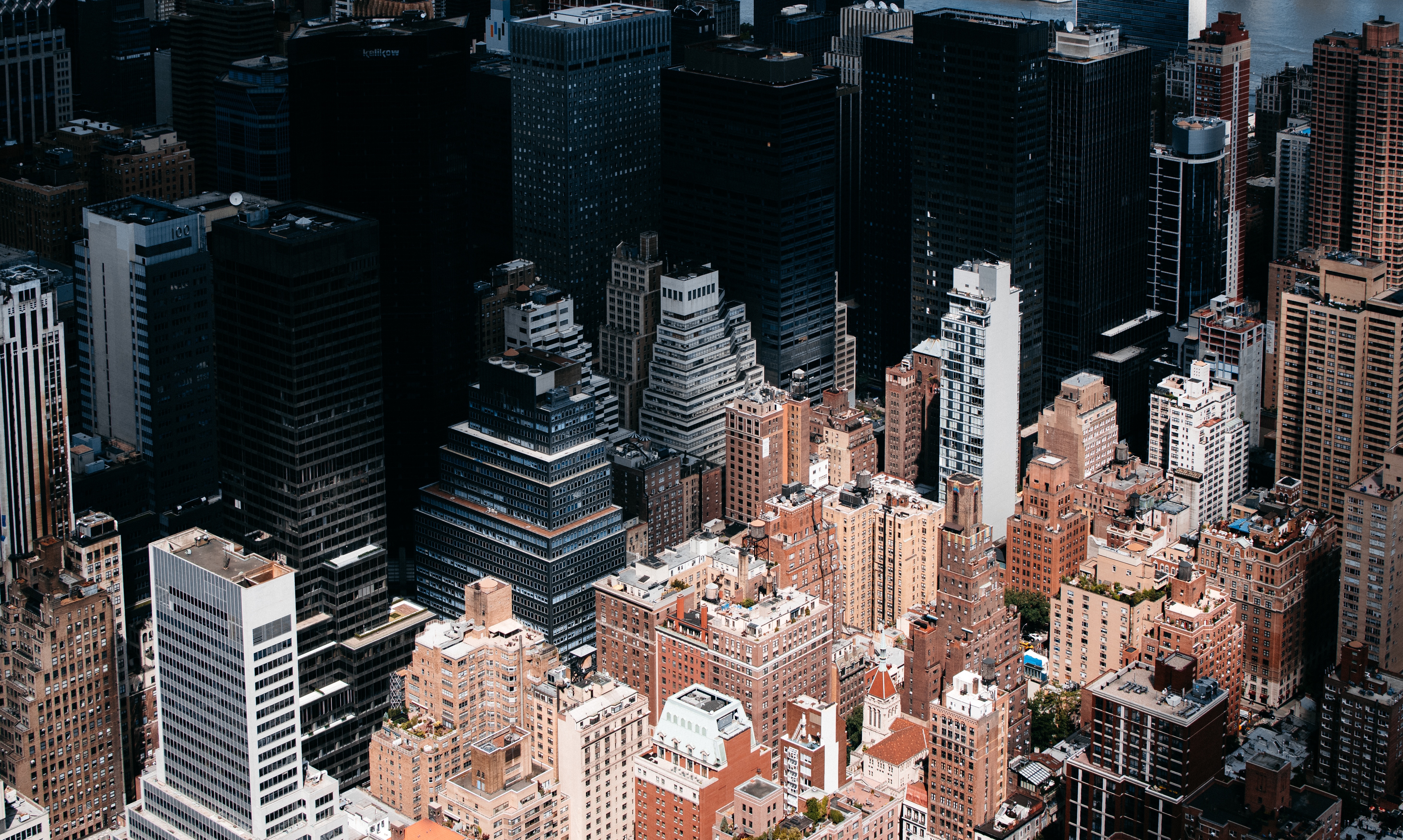 無料モバイル壁紙都市, 米国, 建物, 上から見る, 高 層 ビル, ニューヨーク州, 高層ビル, ニューヨークをダウンロードします。