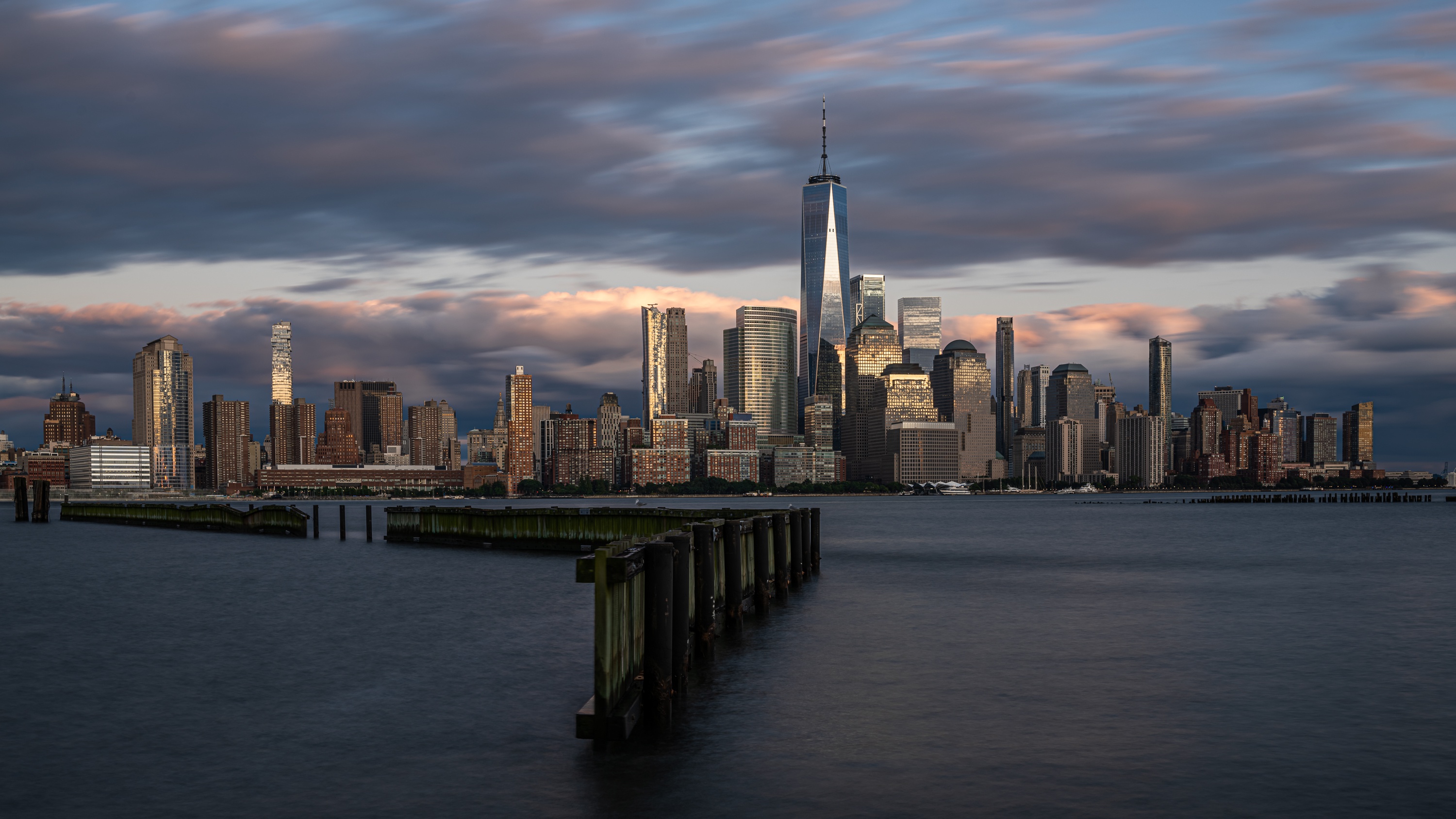 Laden Sie das Städte, Wolkenkratzer, Gebäude, New York, Vereinigte Staaten Von Amerika, Menschengemacht-Bild kostenlos auf Ihren PC-Desktop herunter