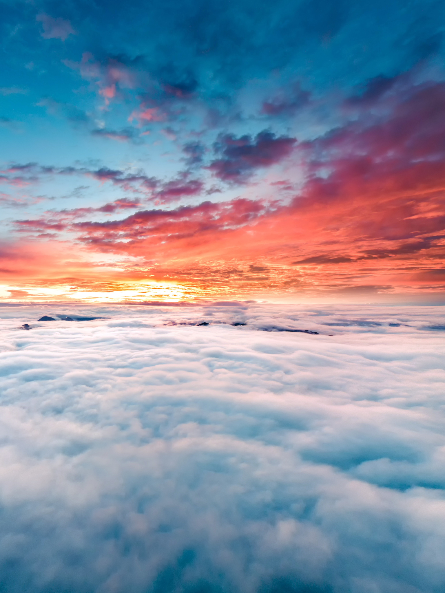 Download mobile wallpaper Sky, Horizon, Earth, Cloud for free.