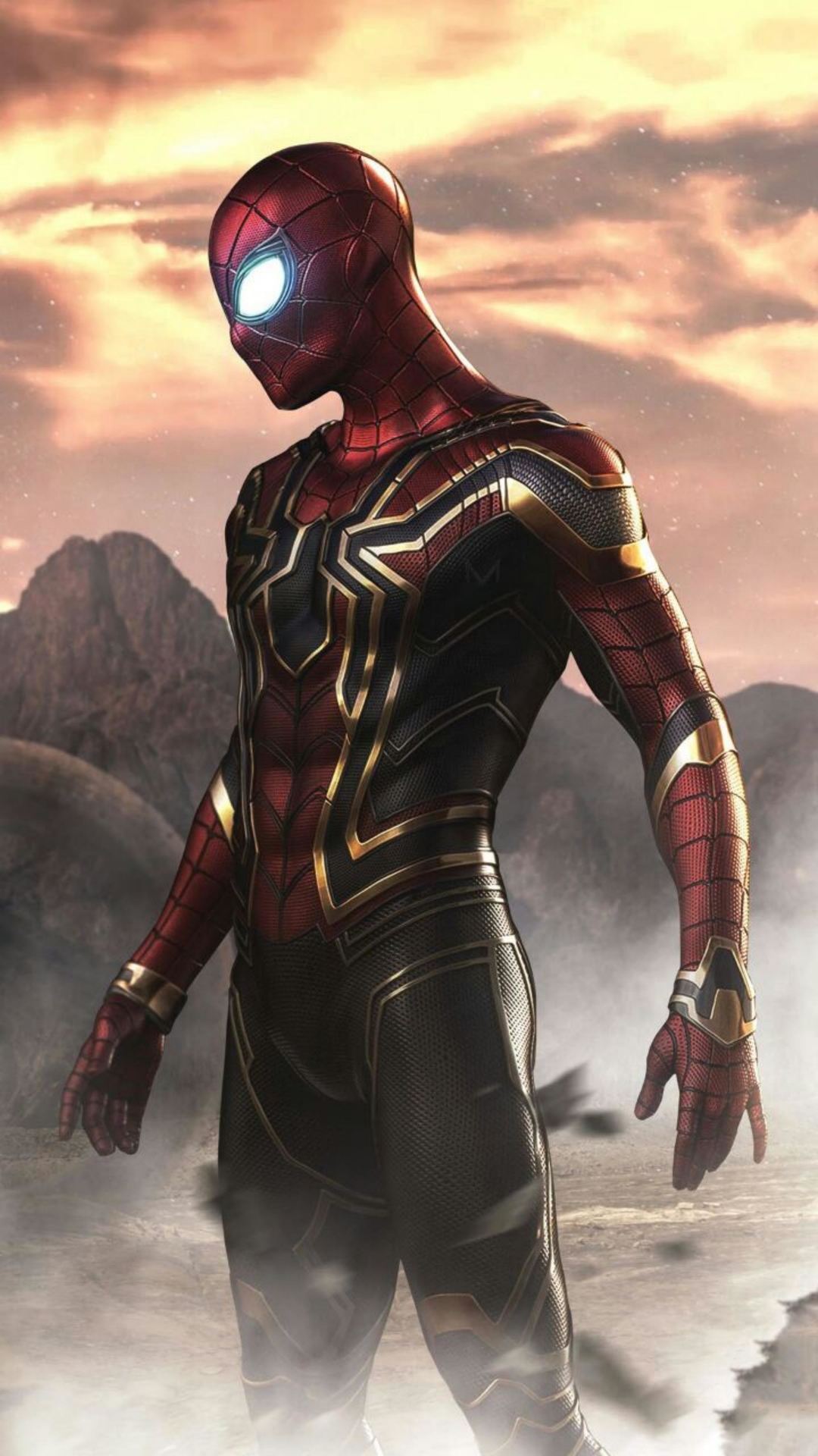 Handy-Wallpaper Filme, Spider Man, Die Rächer, Tom Holland, Avengers: Infinity War kostenlos herunterladen.