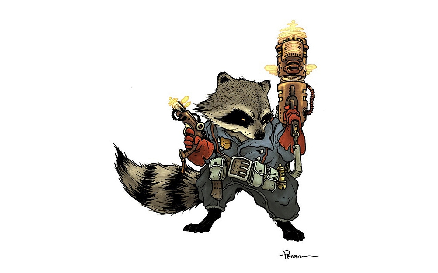 Baixar papel de parede para celular de História Em Quadrinhos, Rocket Raccoon gratuito.