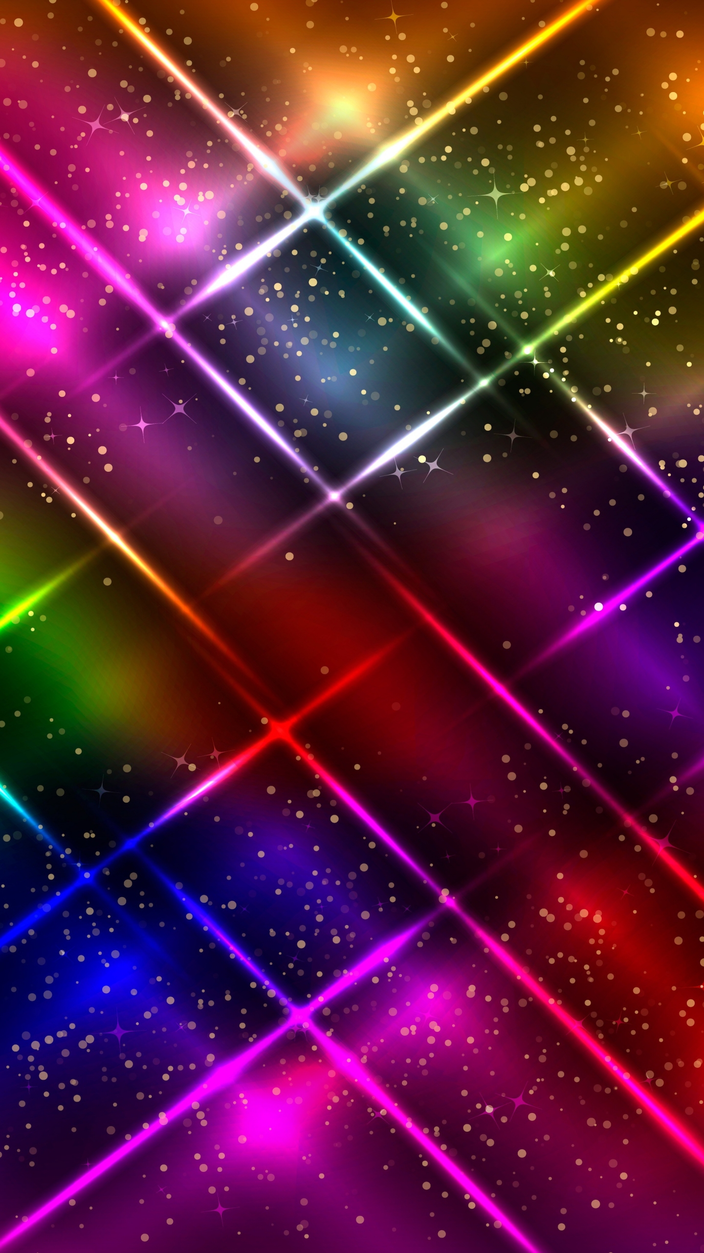 Download mobile wallpaper Abstract, Stars, Colors, Space, Colorful for free.