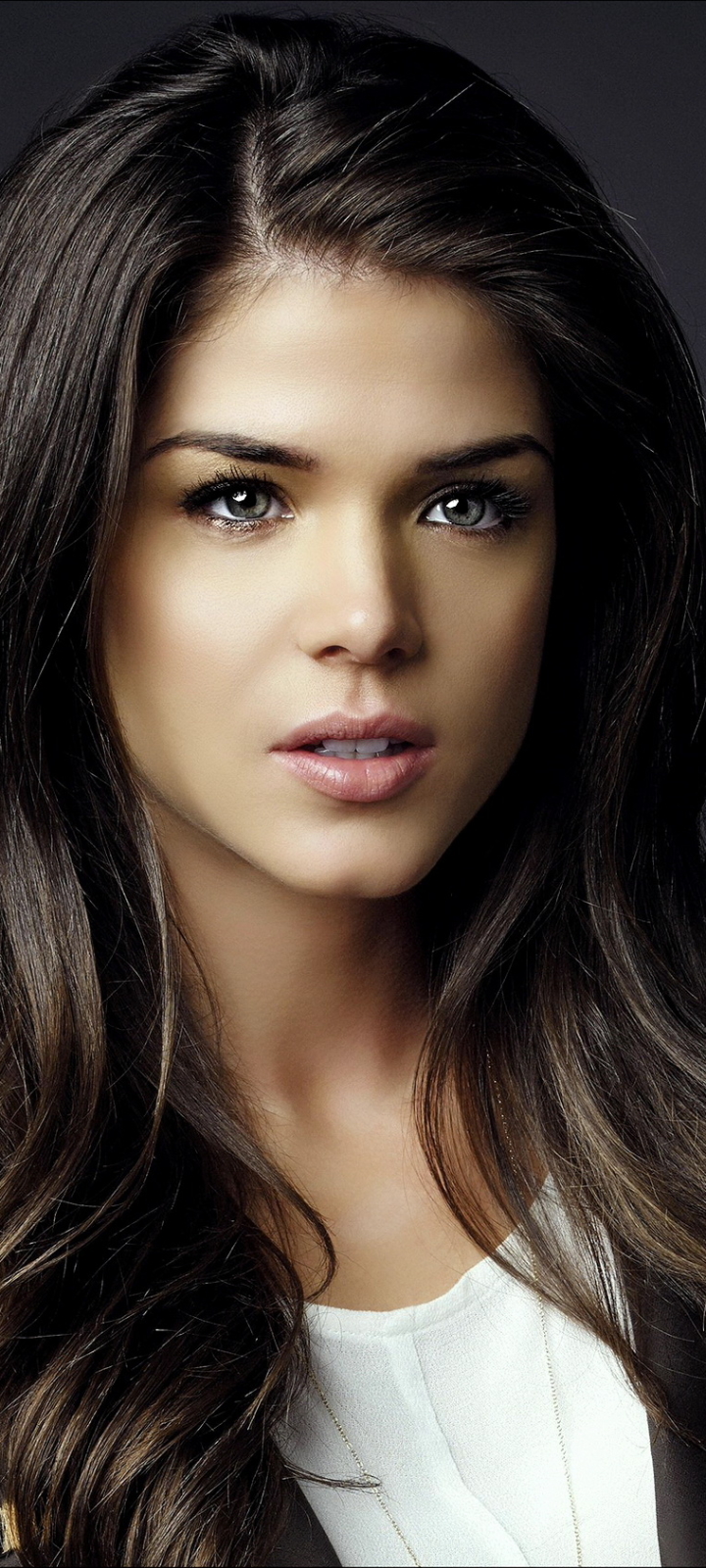 celebrity, marie avgeropoulos, face, model, black hair