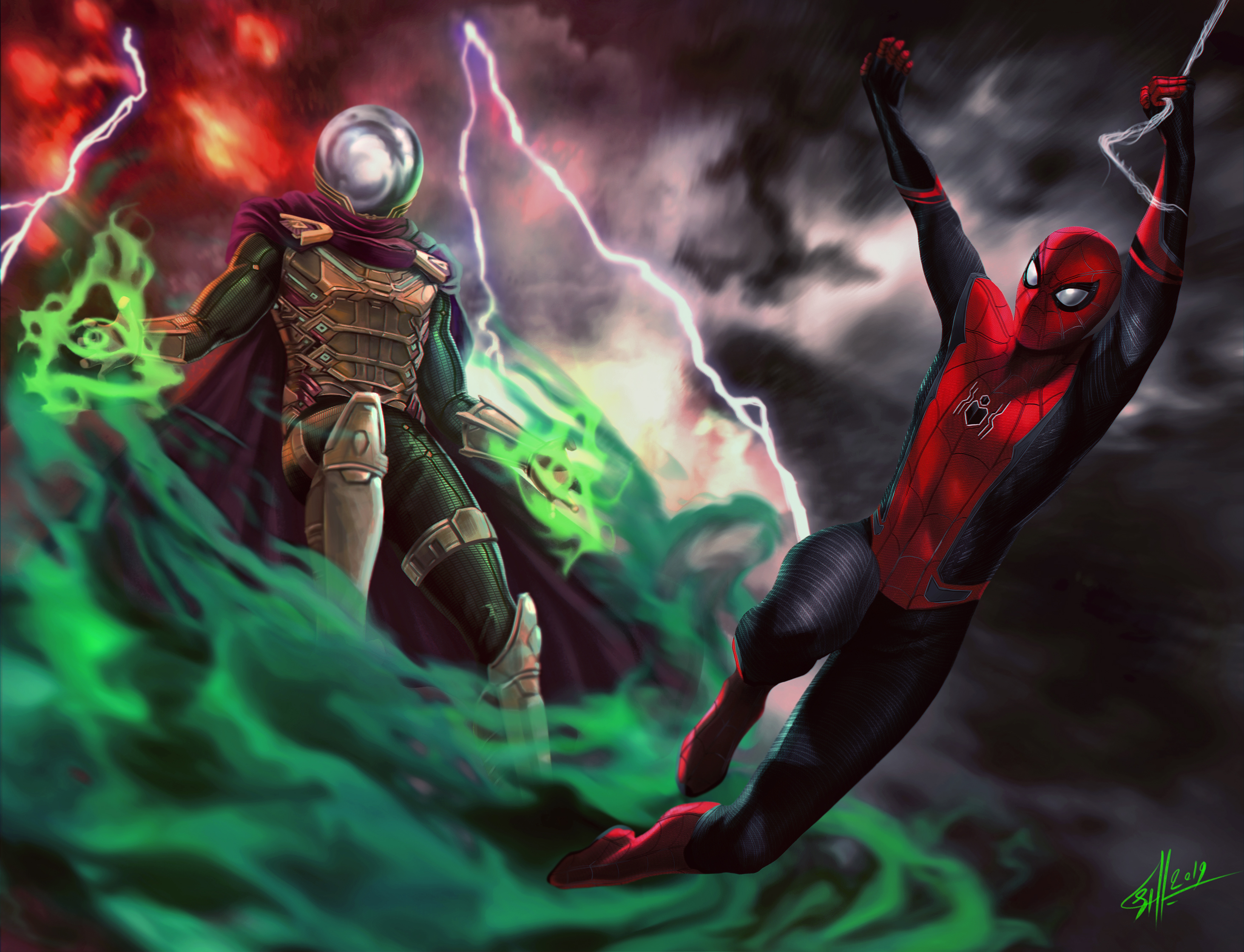 movie, spider man: far from home, mysterio (marvel comics), spider man