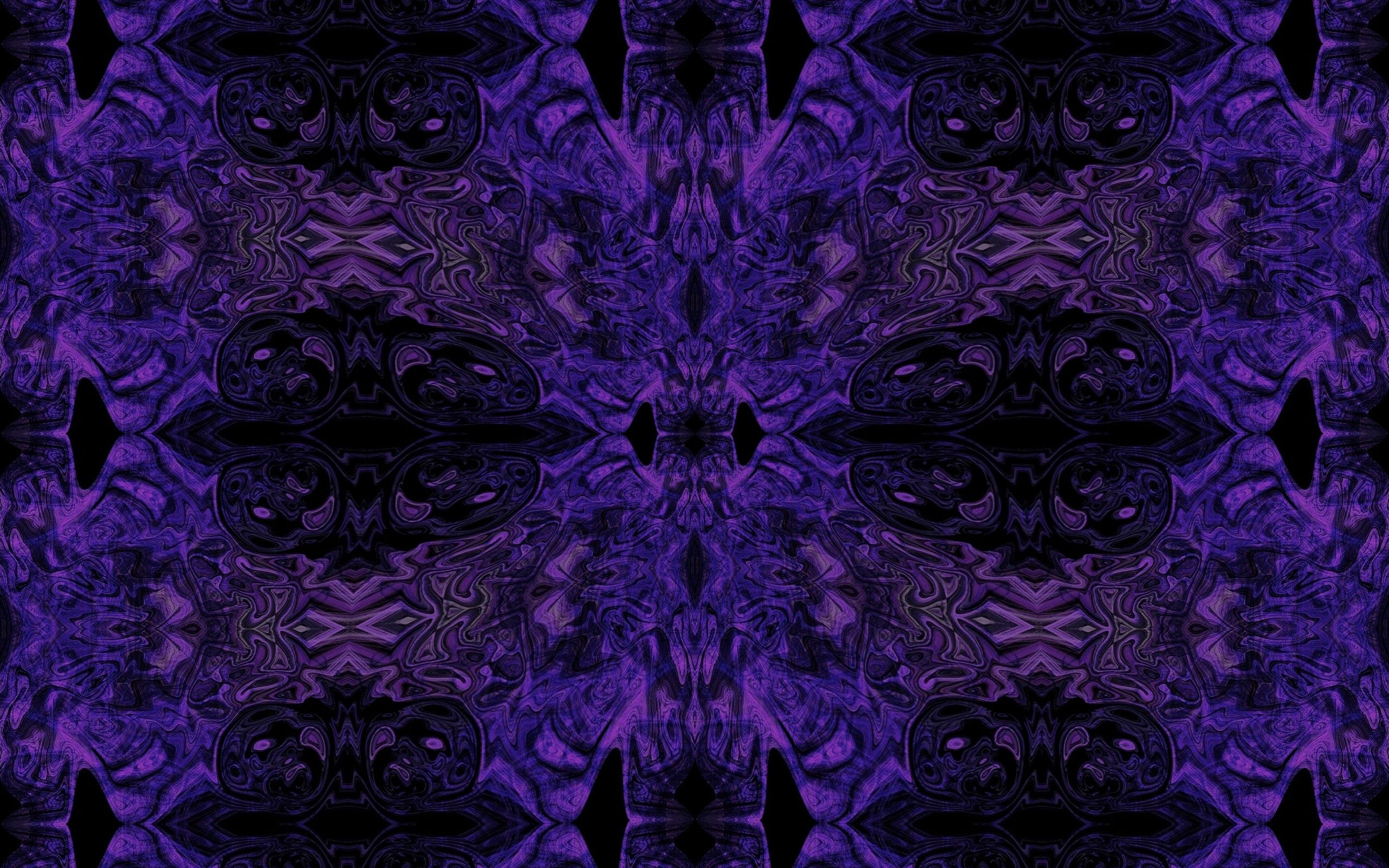 Download mobile wallpaper Kaleidoscope, Abstract, Patterns, Background, Dark for free.