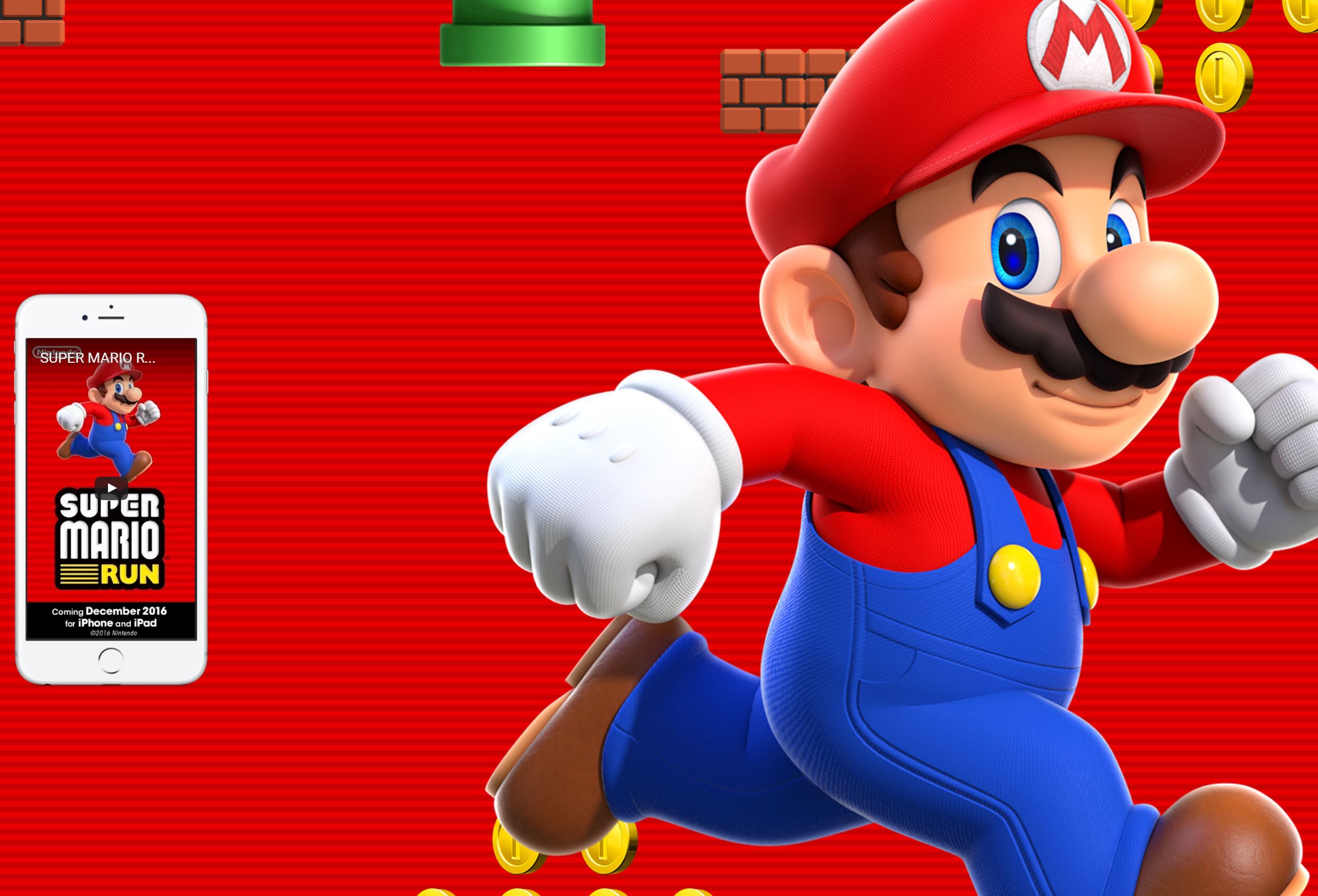 Download mobile wallpaper Video Game, Super Mario Run for free.