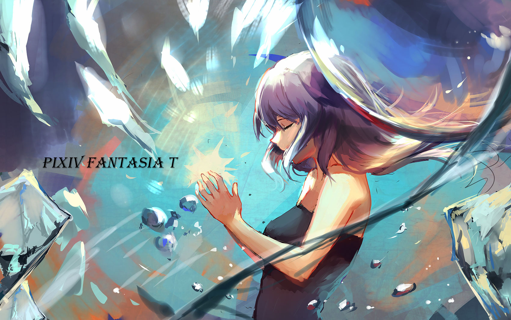 Free download wallpaper Anime, Pixiv Fantasia T on your PC desktop