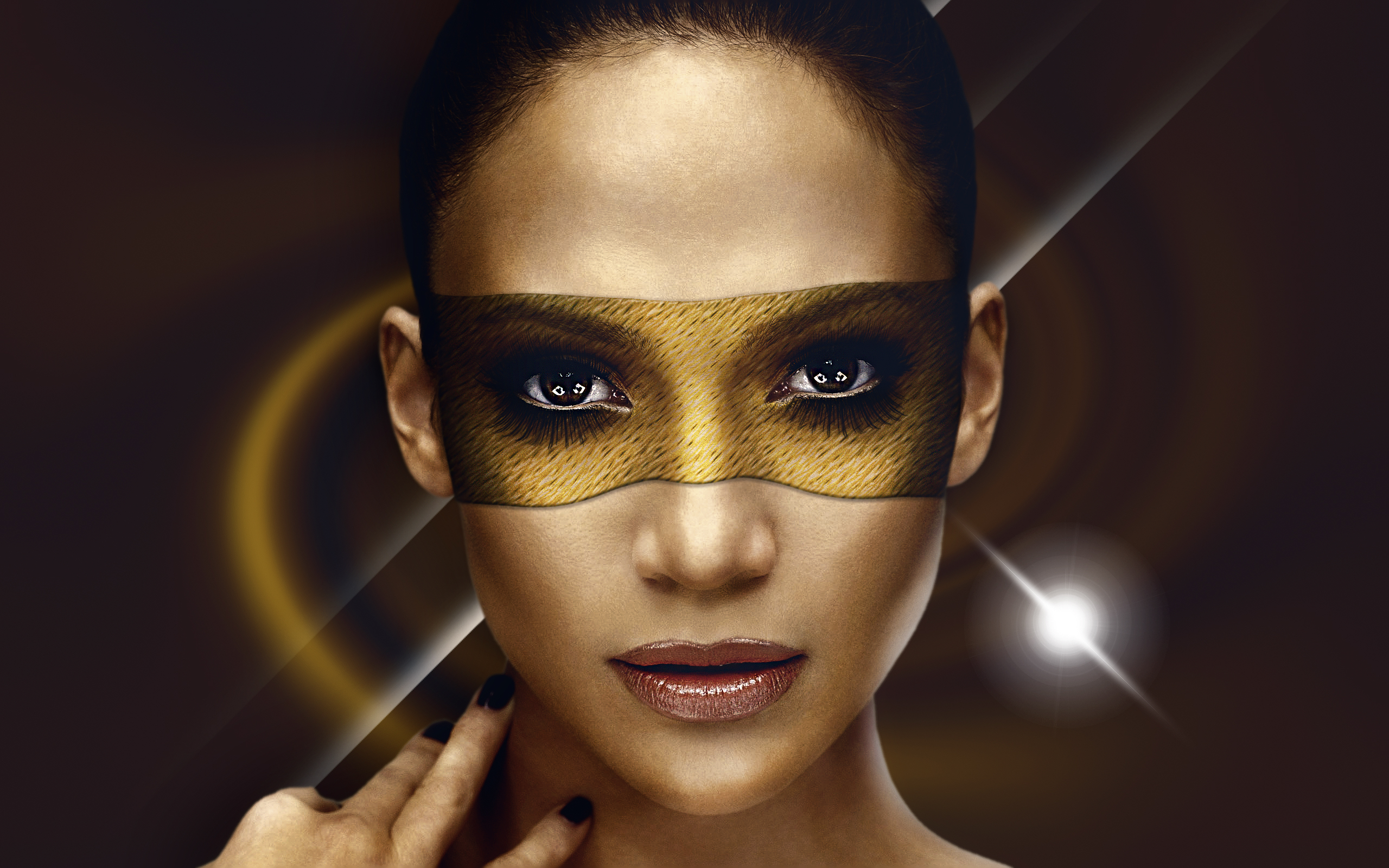 Baixe gratuitamente a imagem Jennifer Lopez, Máscara, Celebridade na área de trabalho do seu PC