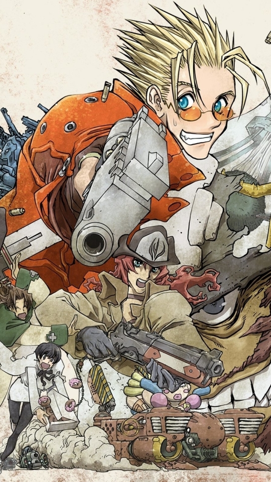 Handy-Wallpaper Animes, Trigun kostenlos herunterladen.