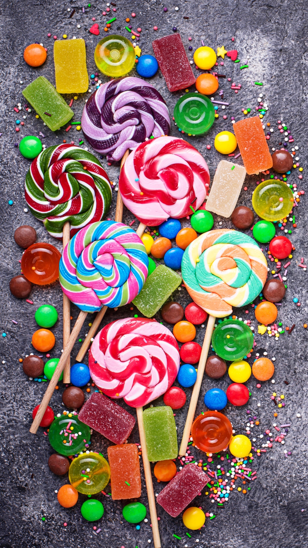 Download mobile wallpaper Food, Still Life, Lollipop, Candy for free.