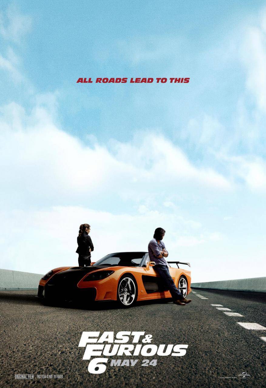 Fast & Furious Vertical Background