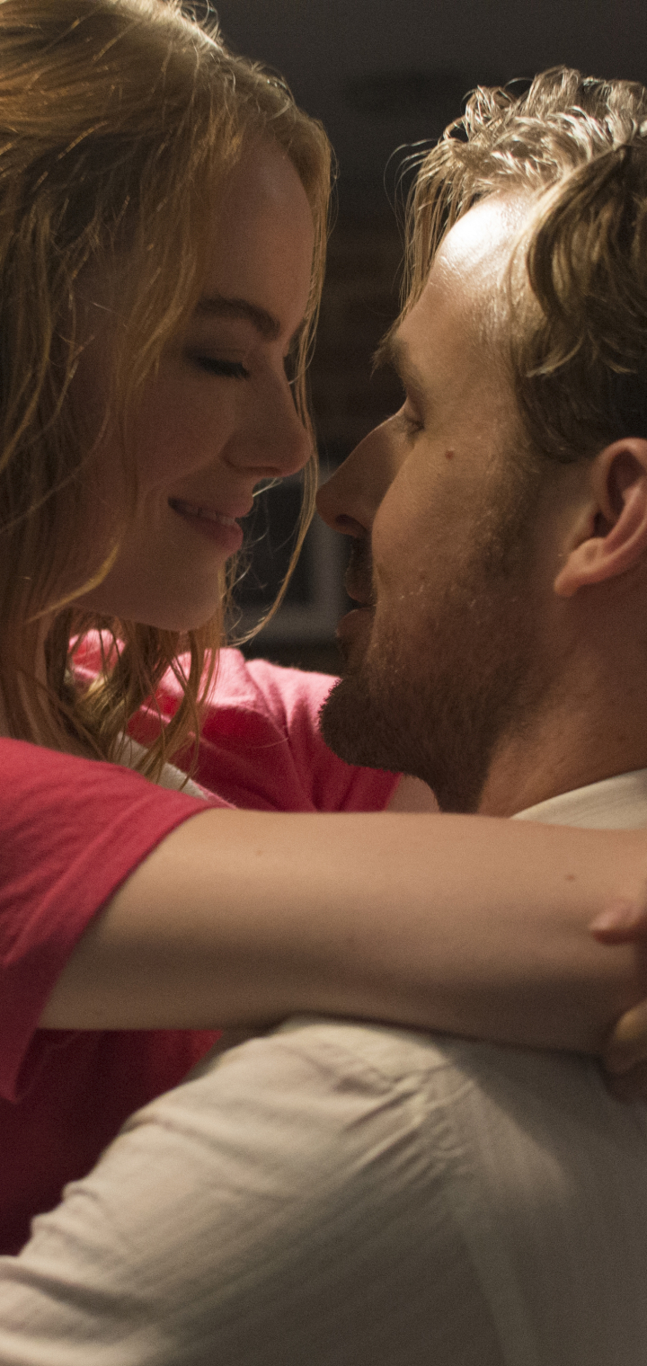 Descarga gratuita de fondo de pantalla para móvil de Amor, Ryan Gosling, Emma Stone, Parejas, Películas, La Ciudad De Las Estrellas (La La Land).