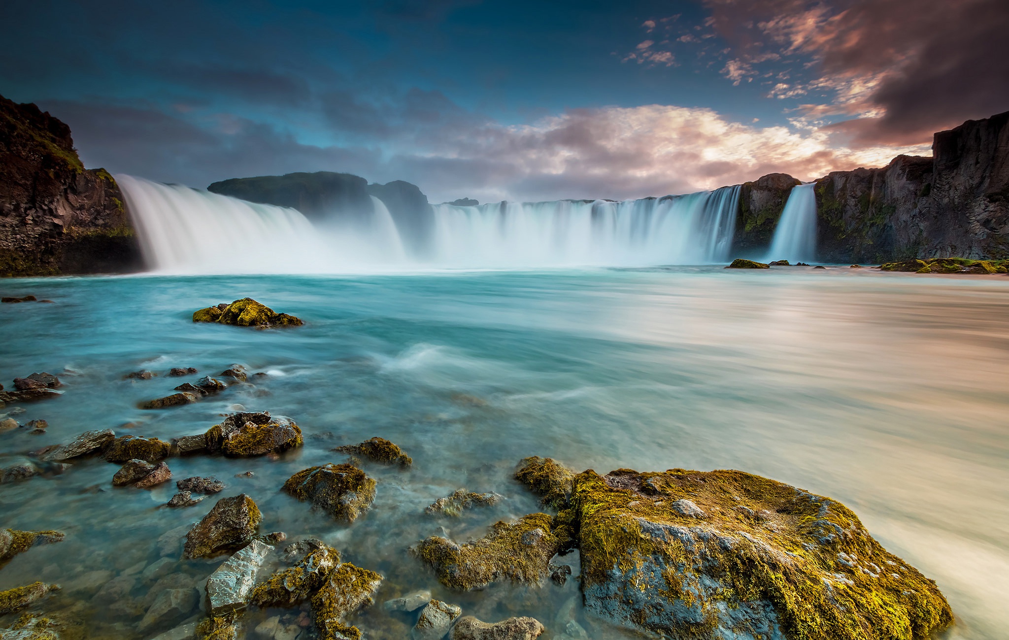 Free download wallpaper Nature, Waterfalls, Waterfall, Earth, River on your PC desktop