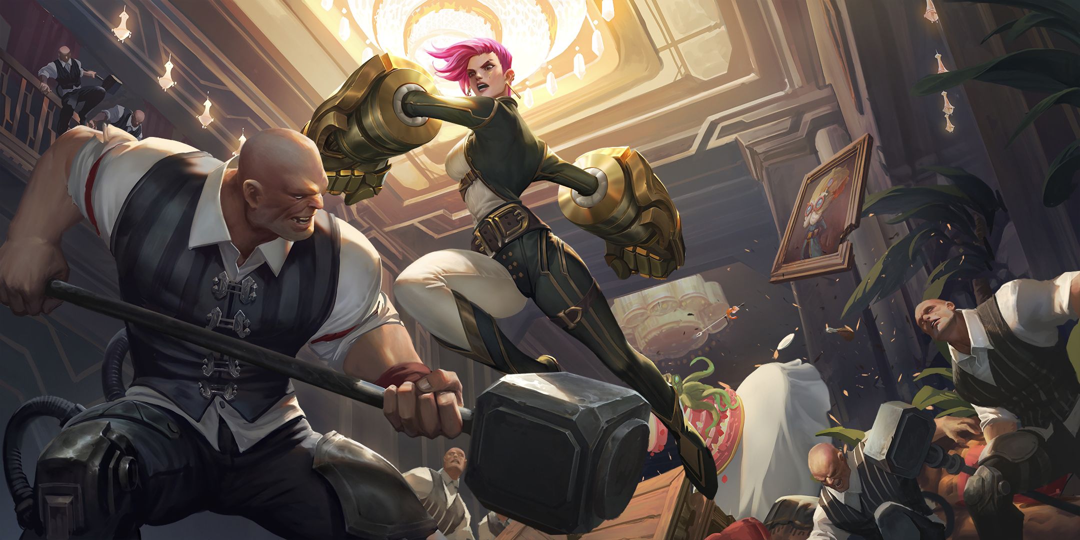Download mobile wallpaper Video Game, Vi (League Of Legends), Legends Of Runeterra for free.