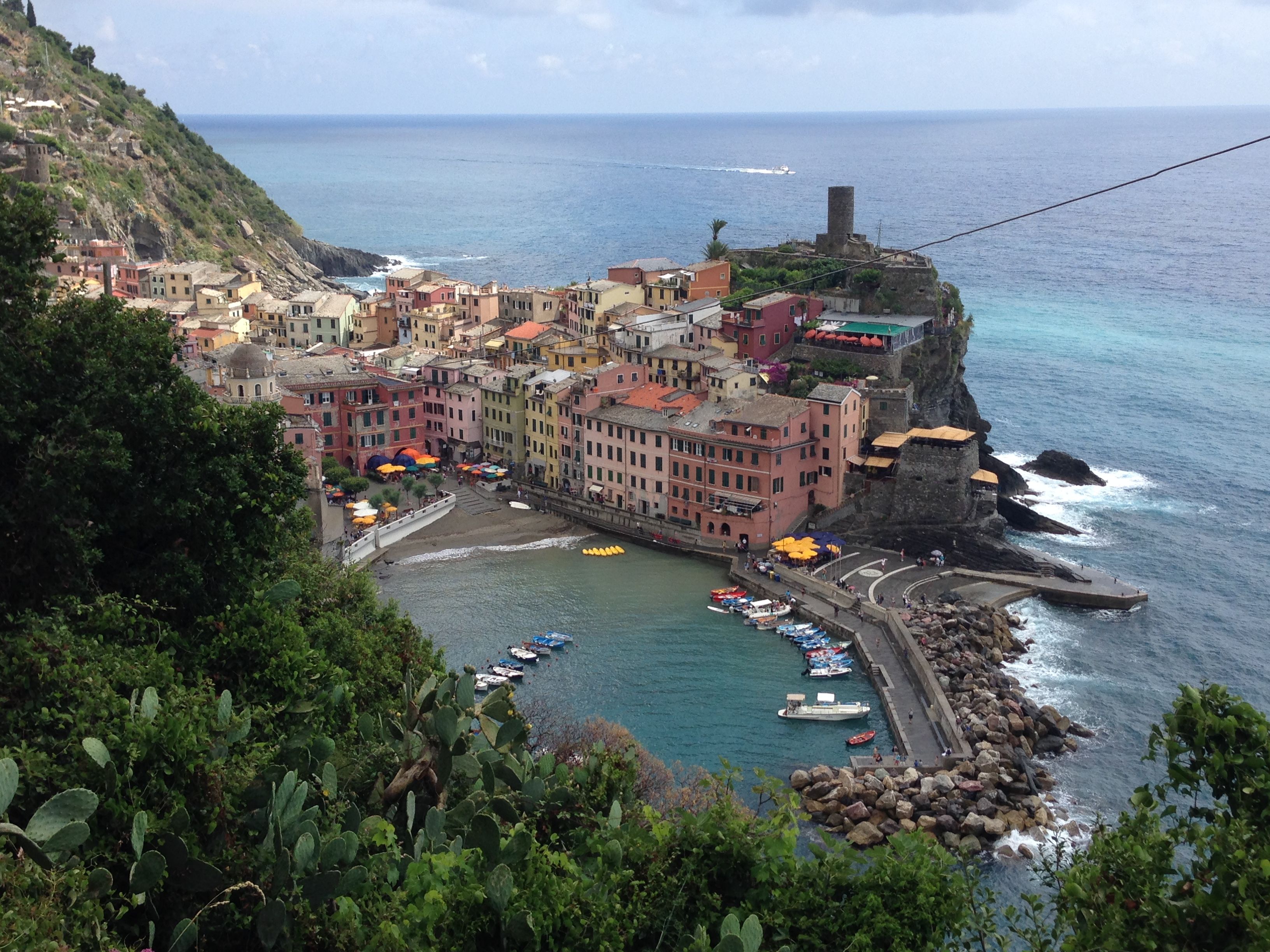Free download wallpaper Vernazza, Man Made, Towns on your PC desktop