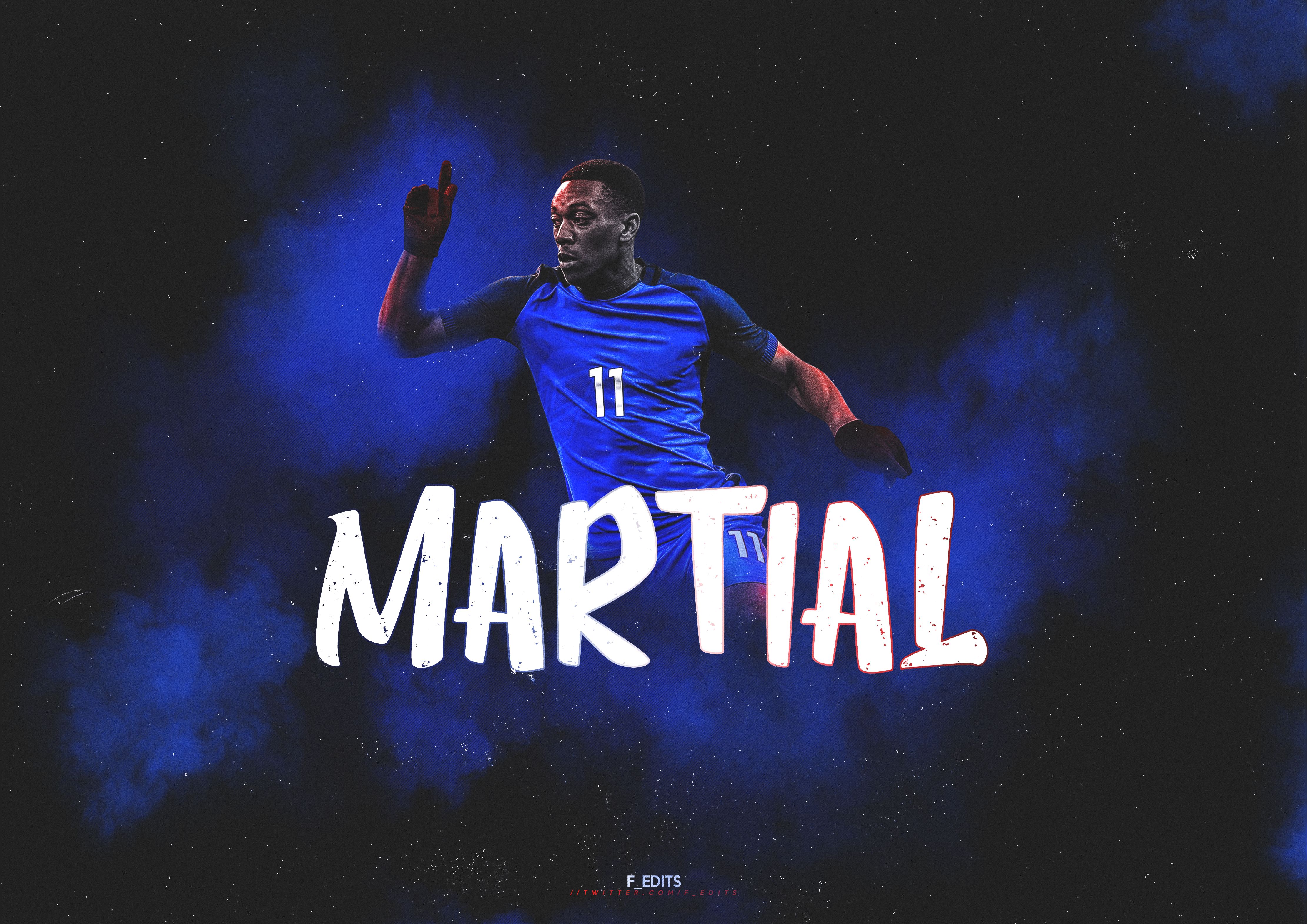 Download mobile wallpaper Sports, Soccer, Anthony Martial, France National Football Team for free.