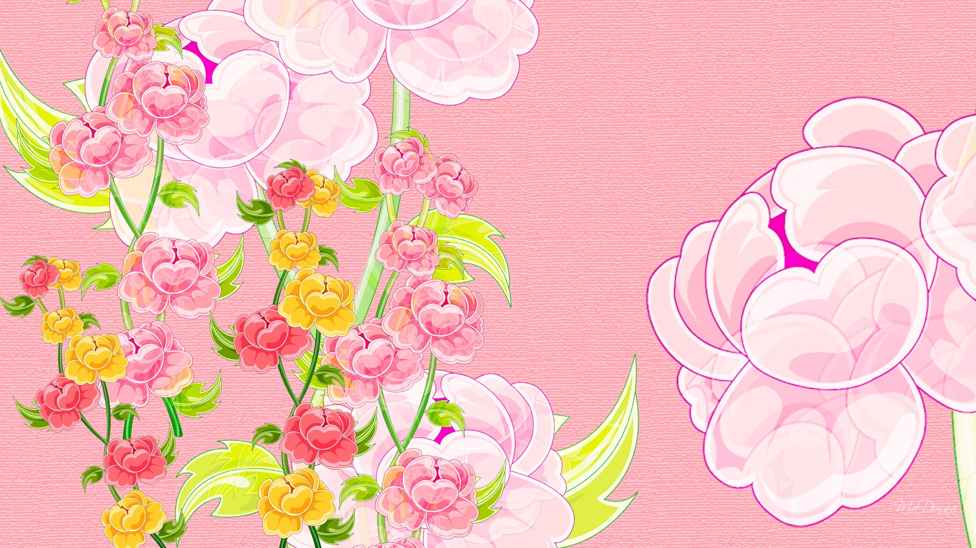 Free download wallpaper Flowers, Flower, Artistic on your PC desktop