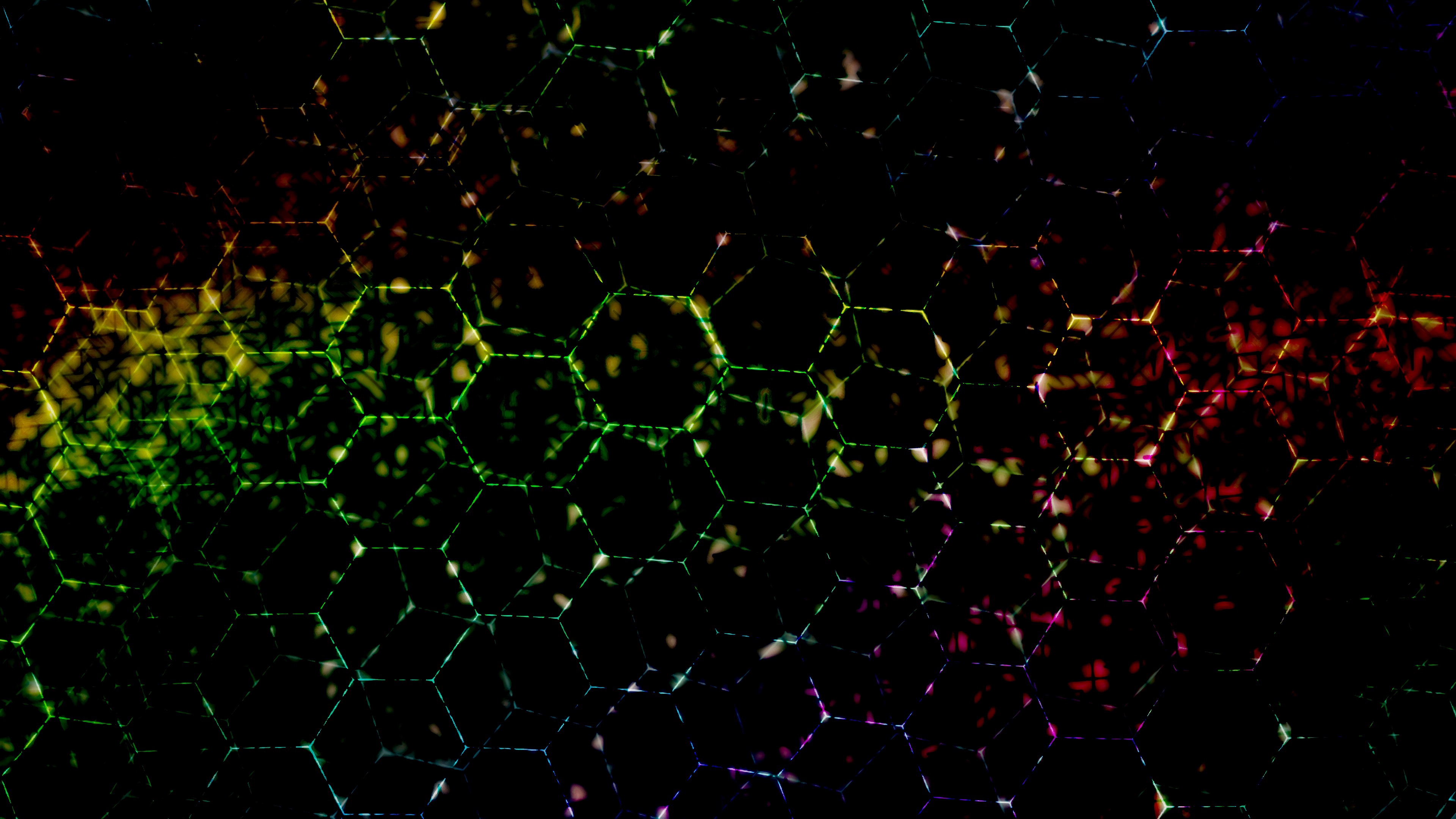 Free download wallpaper Abstract, Pattern, Colors, Hexagon on your PC desktop