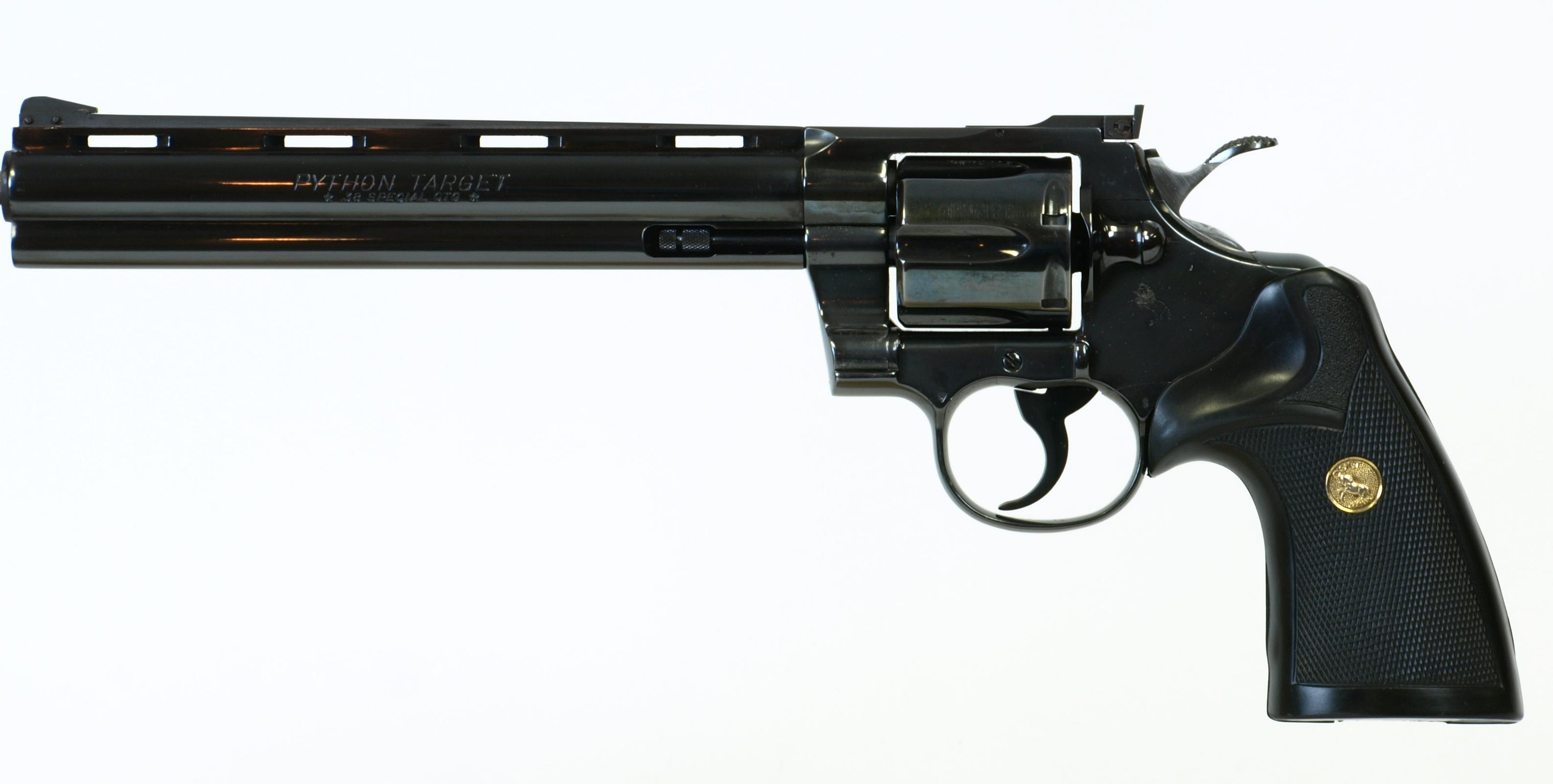 Скачать обои бесплатно Оружие, Револьвер Кольт Питон картинка на рабочий стол ПК