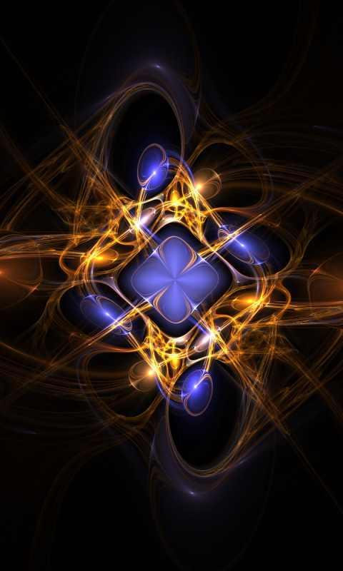 Download mobile wallpaper Abstract, Fractal, Colors, Cgi for free.