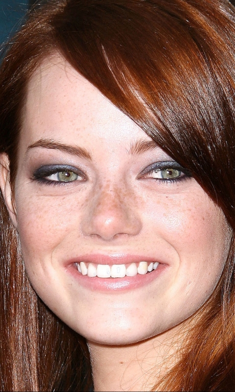 Download mobile wallpaper Emma Stone, Cute, Celebrity for free.