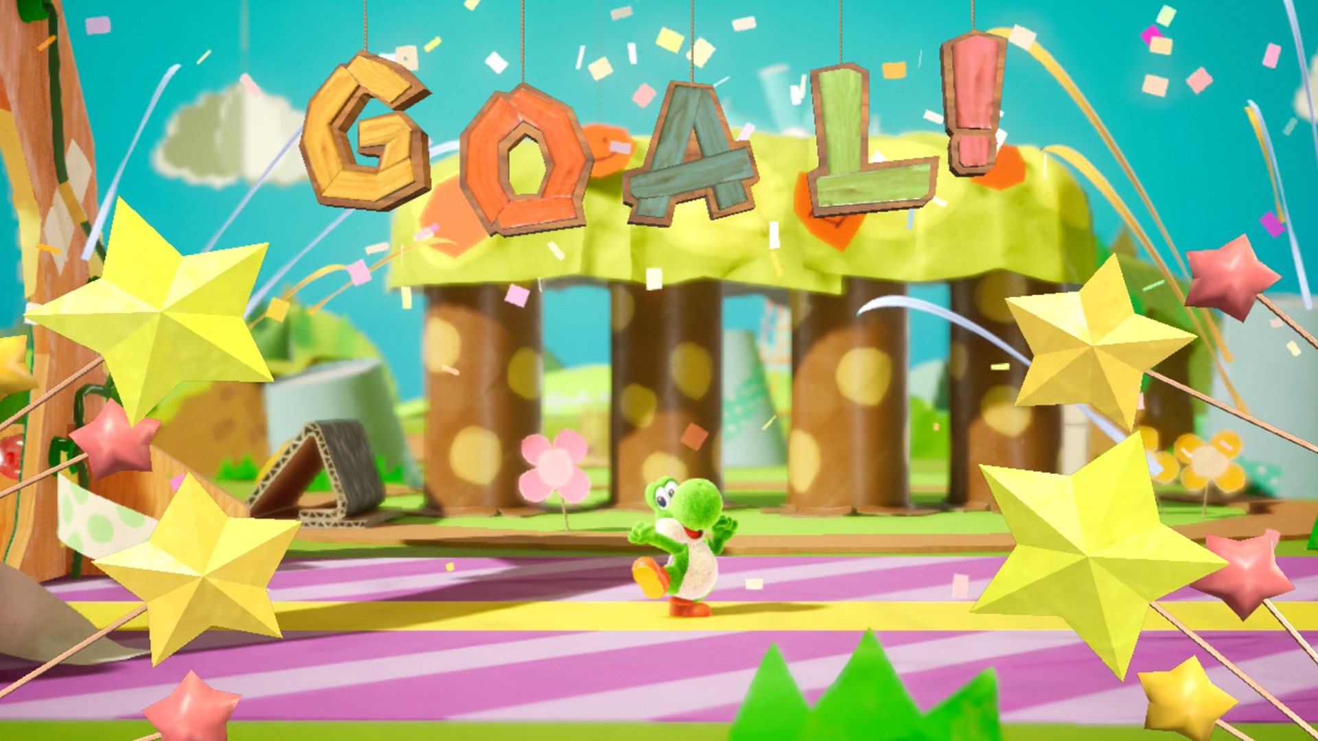 Yoshi's Crafted World  HD desktop images