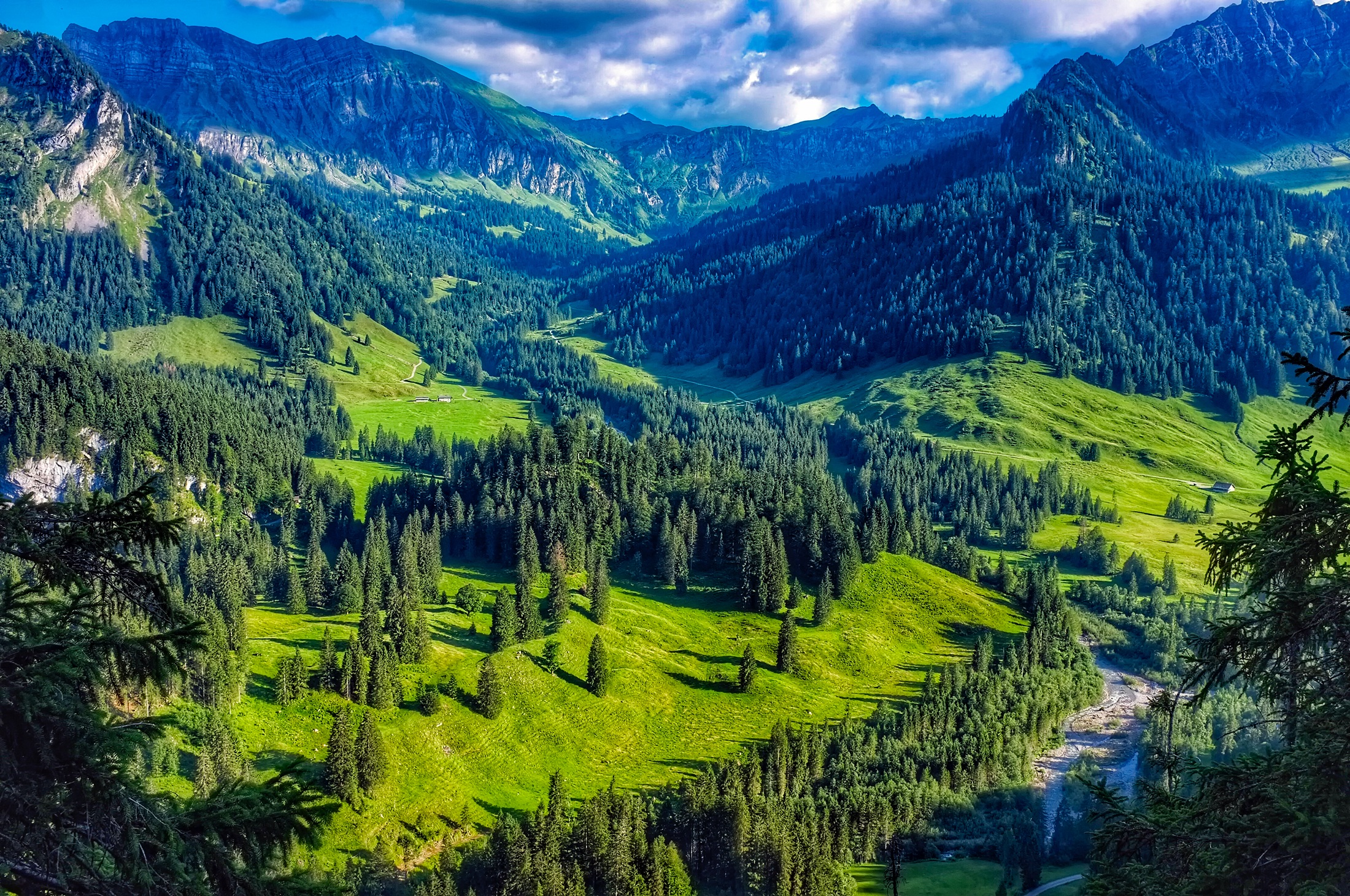 Free download wallpaper Landscape, Mountain, Forest, Austria, Earth on your PC desktop