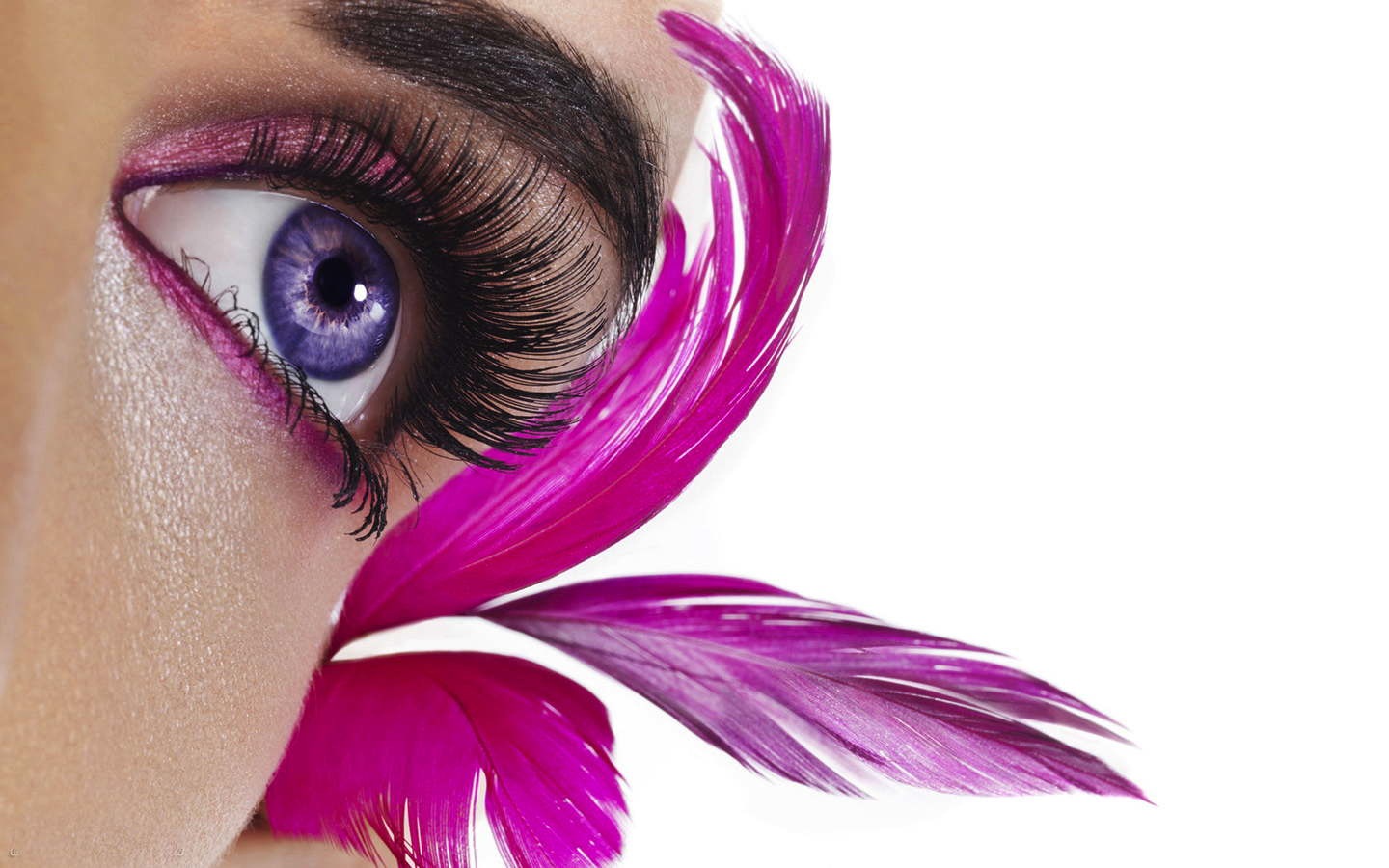 Free download wallpaper Eye, Women, Purple Eyes on your PC desktop