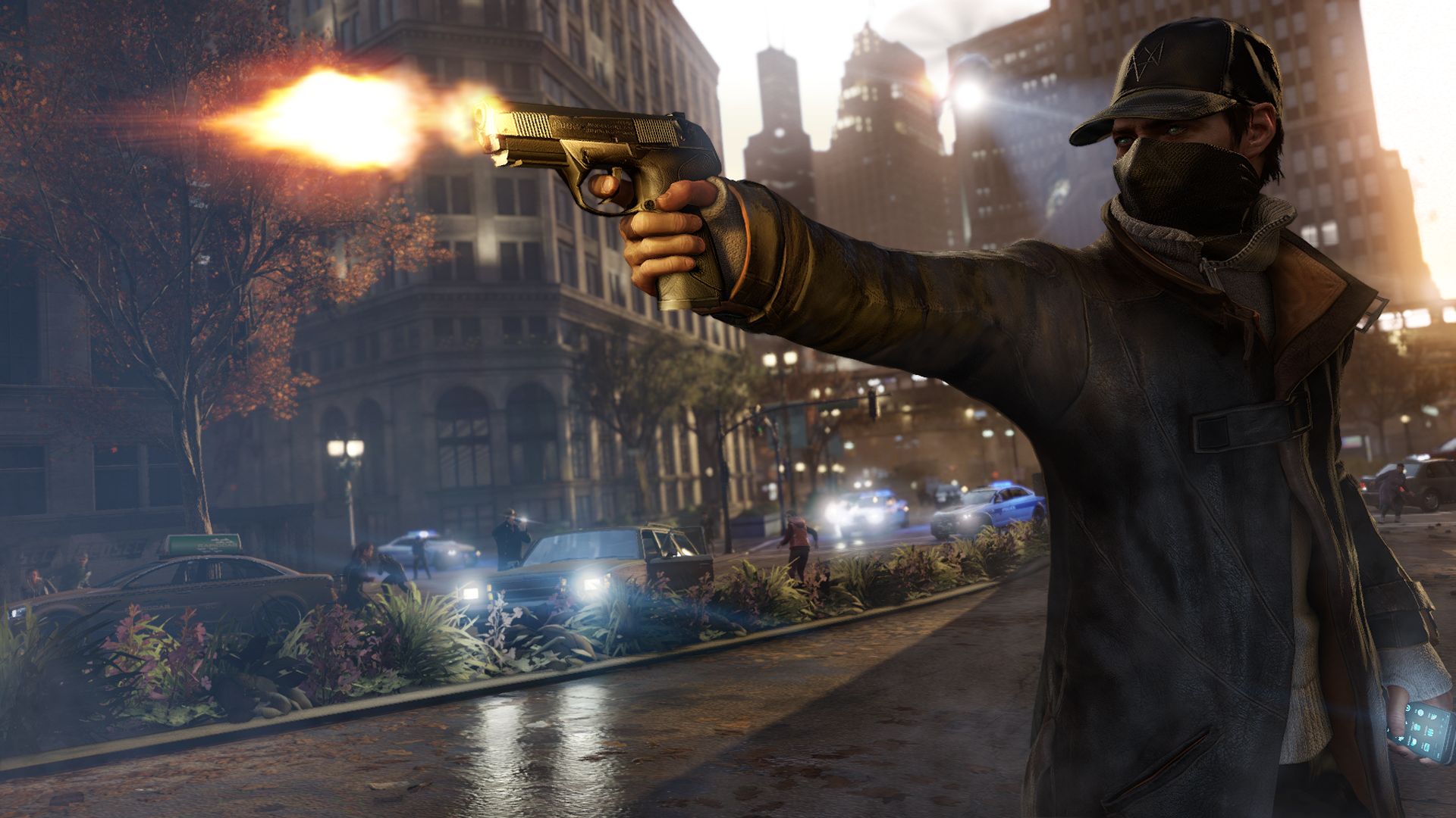 Lock Screen PC Wallpaper video game, watch dogs, aiden pearce