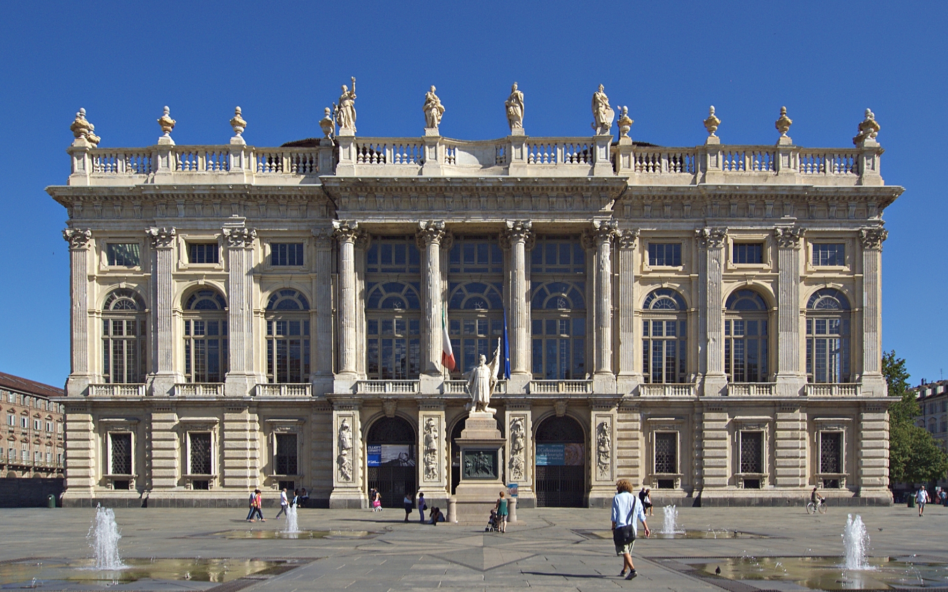 PCデスクトップに宮殿, マンメイド, パラッツォ マダーマ トリノ画像を無料でダウンロード