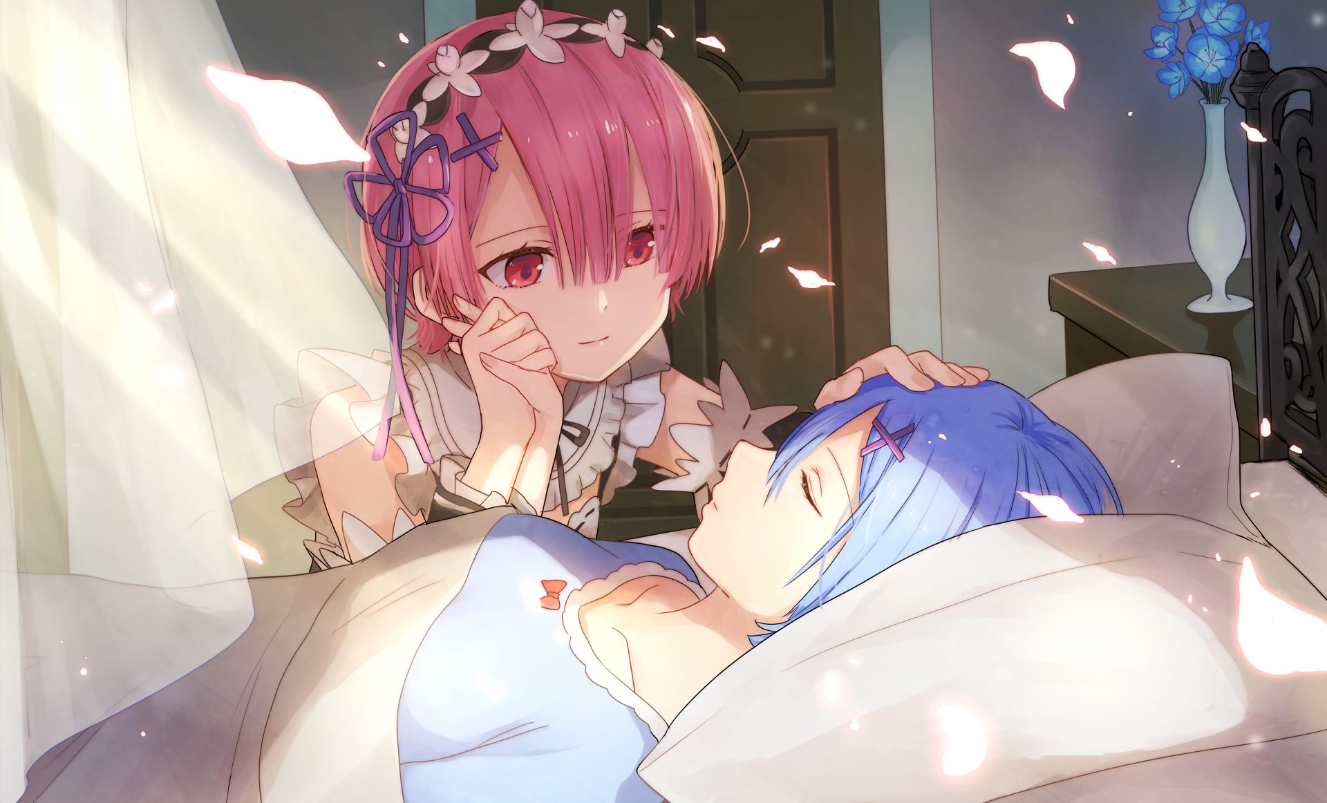 Baixe gratuitamente a imagem Anime, Re:zero Começando A Vida Em Outro Mundo, Ram (Re:zero), Rem (Re:zero) na área de trabalho do seu PC