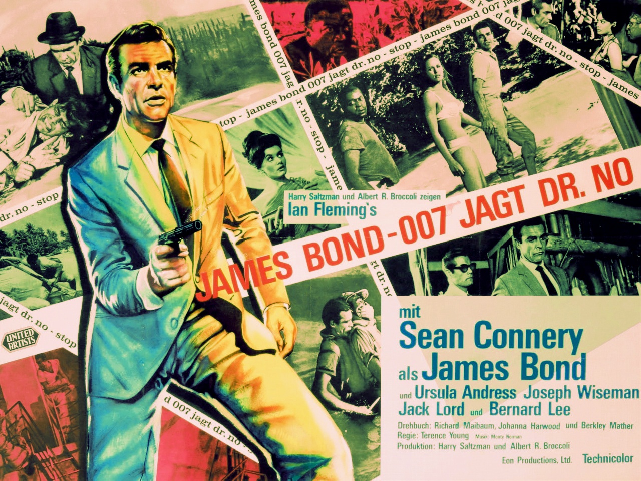 Laden Sie James Bond 007 Jagt Dr No HD-Desktop-Hintergründe herunter