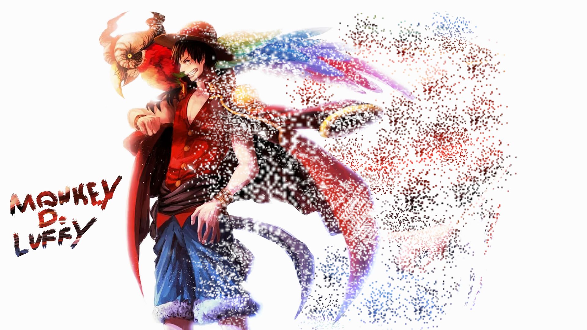 Handy-Wallpaper Animes, One Piece, Affe D Luffy kostenlos herunterladen.