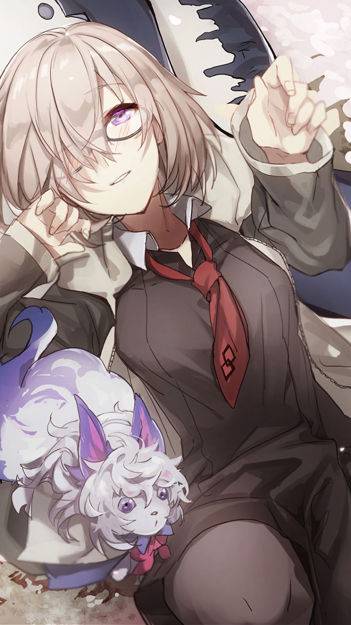 Download mobile wallpaper Anime, Fate/grand Order, Shielder (Fate/grand Order), Fou (Fate/grand Order), Fate Series for free.