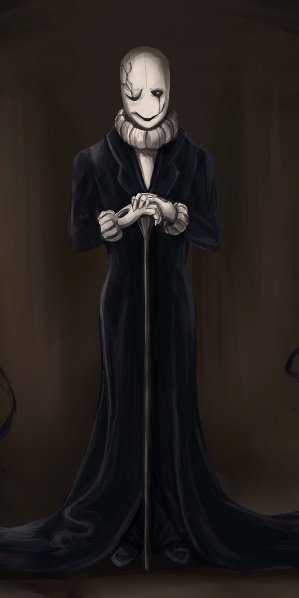 Phone wallpaper: Gaster (Undertale), Video Game, Undertale 961168