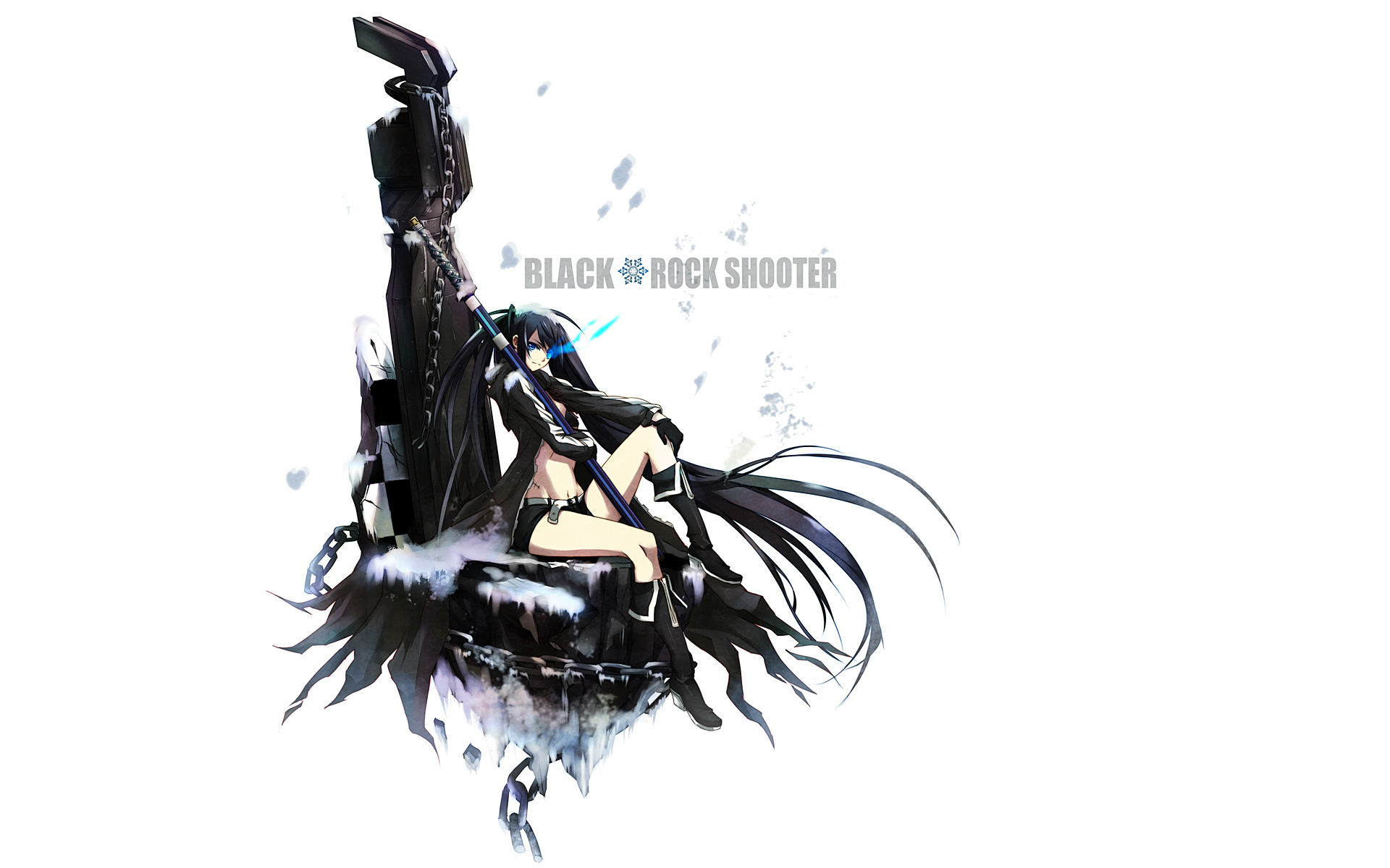 Free download wallpaper Anime, Black Rock Shooter on your PC desktop