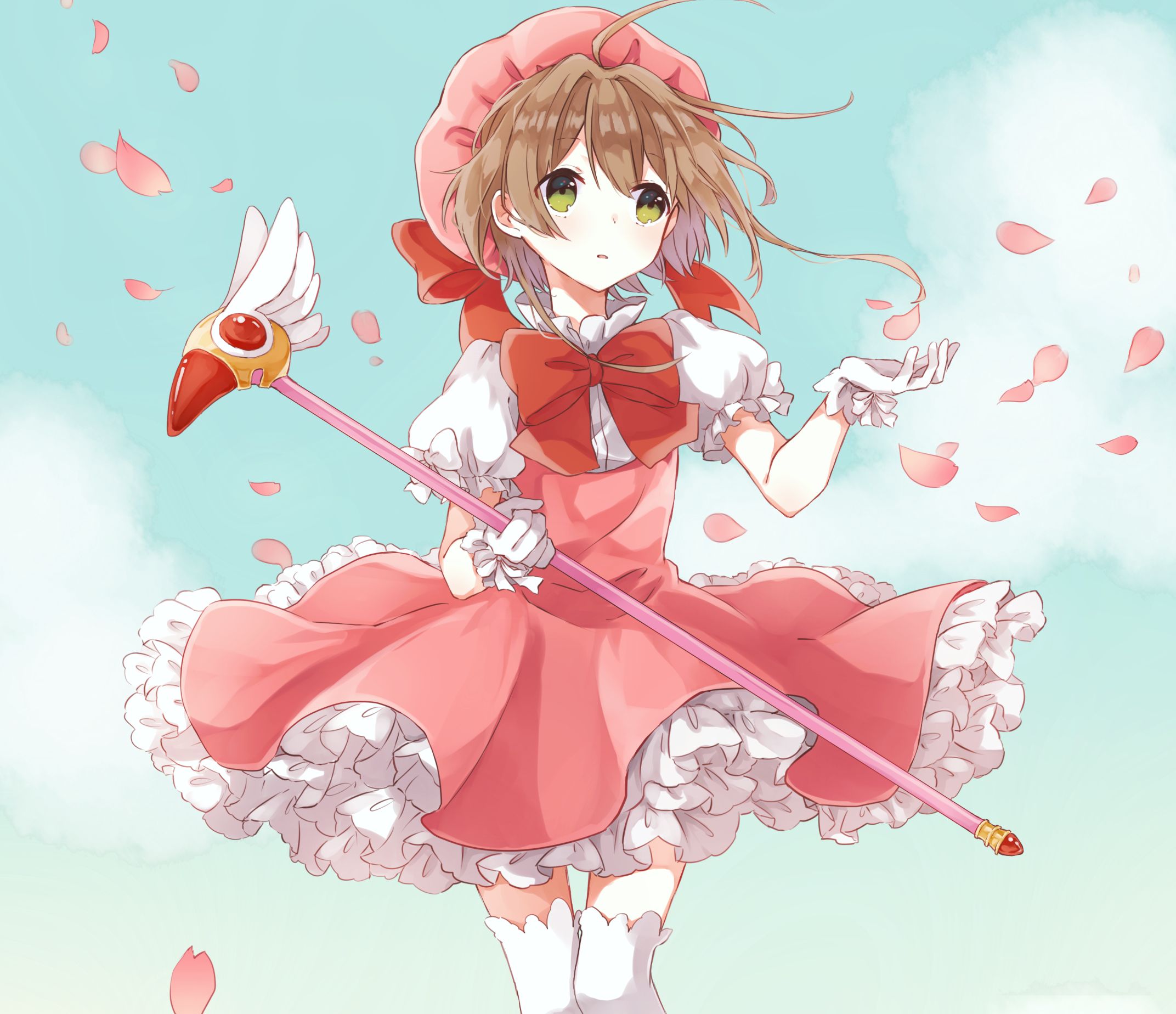 Téléchargez gratuitement l'image Animé, Sakura Chasseuse De Cartes, Sakura Kinomoto sur le bureau de votre PC