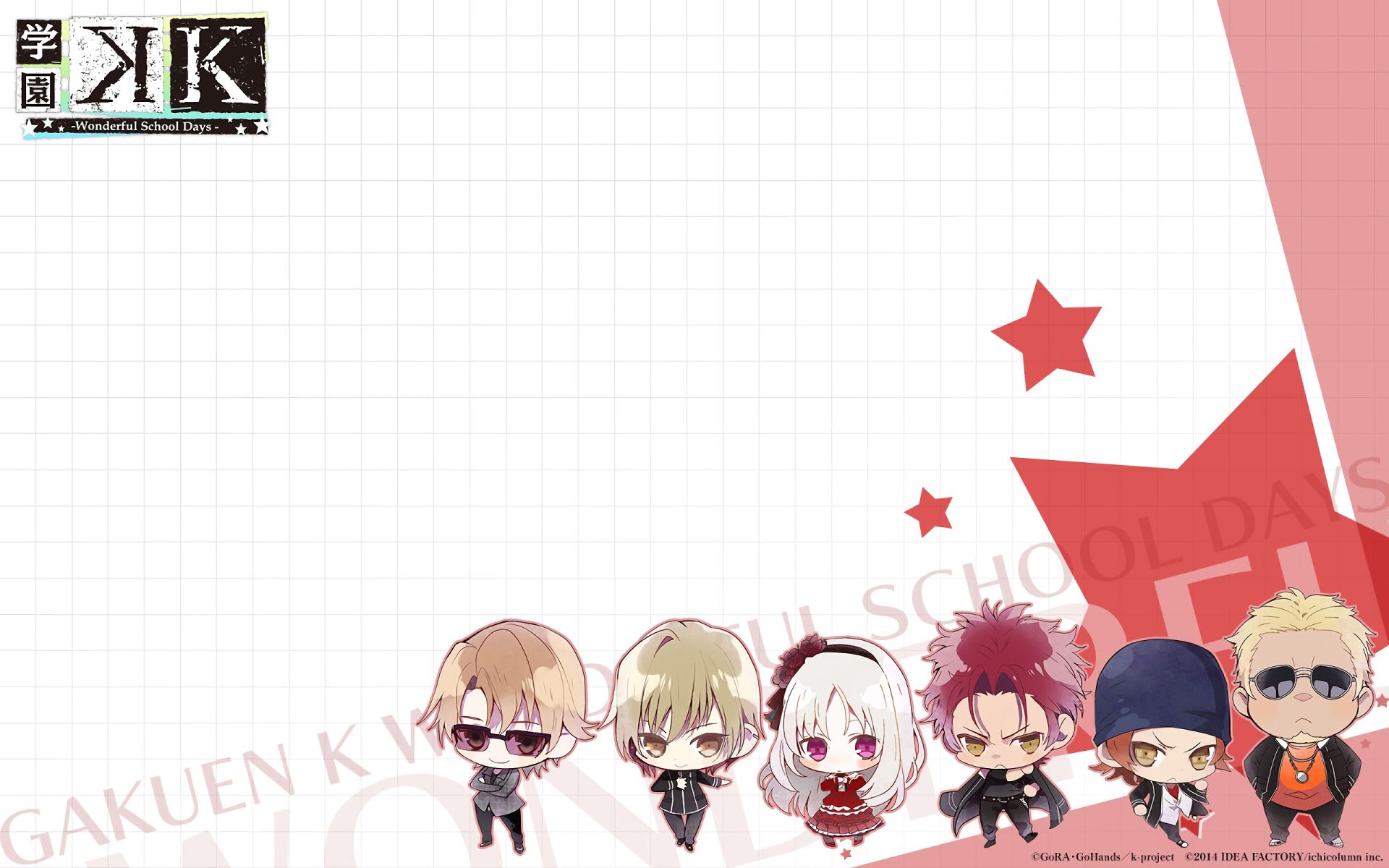 Free download wallpaper Anime, K Project on your PC desktop